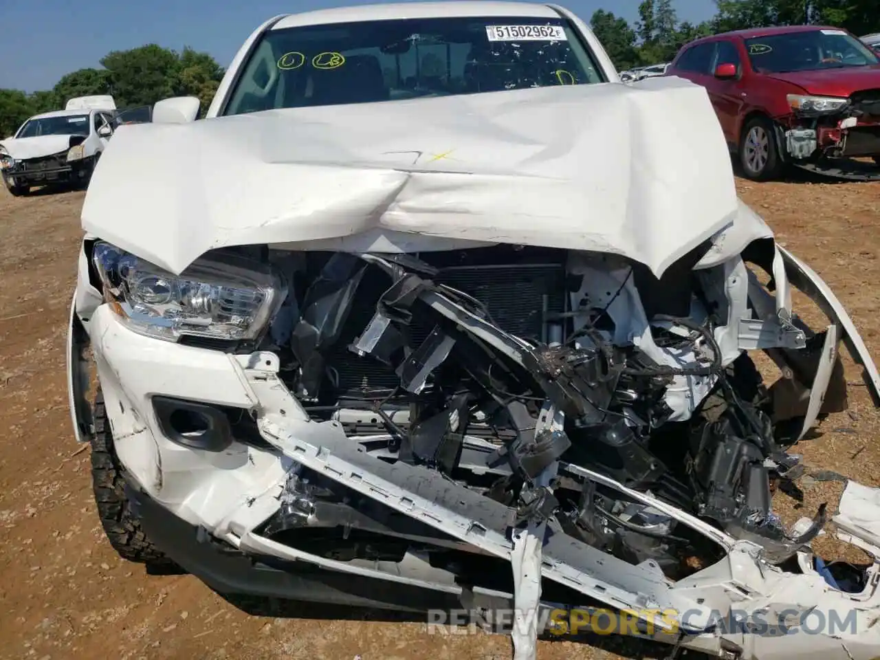 9 Photograph of a damaged car 3TYAZ5CN0MT006645 TOYOTA TACOMA 2021