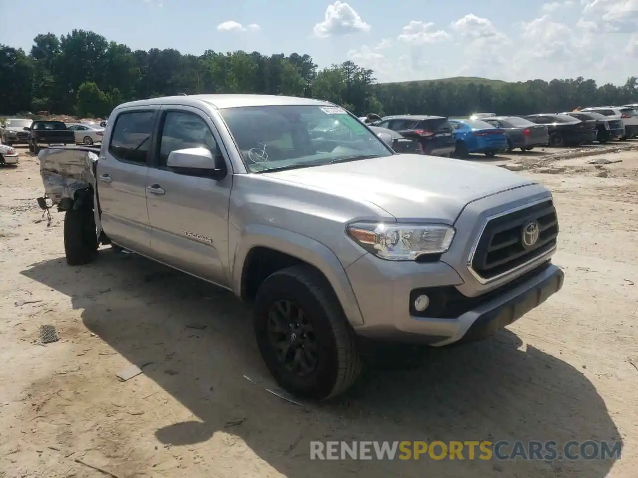 1 Photograph of a damaged car 3TYAZ5CN1MT004449 TOYOTA TACOMA 2021