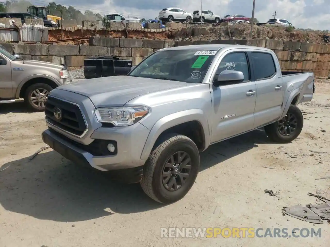 2 Photograph of a damaged car 3TYAZ5CN1MT004449 TOYOTA TACOMA 2021