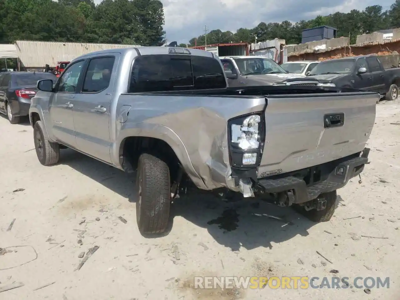 3 Photograph of a damaged car 3TYAZ5CN1MT004449 TOYOTA TACOMA 2021