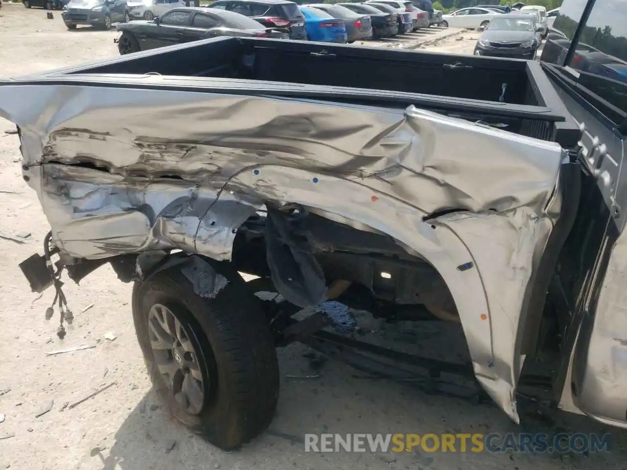 9 Photograph of a damaged car 3TYAZ5CN1MT004449 TOYOTA TACOMA 2021