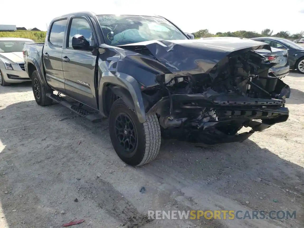 1 Photograph of a damaged car 3TYAZ5CN1MT006606 TOYOTA TACOMA 2021