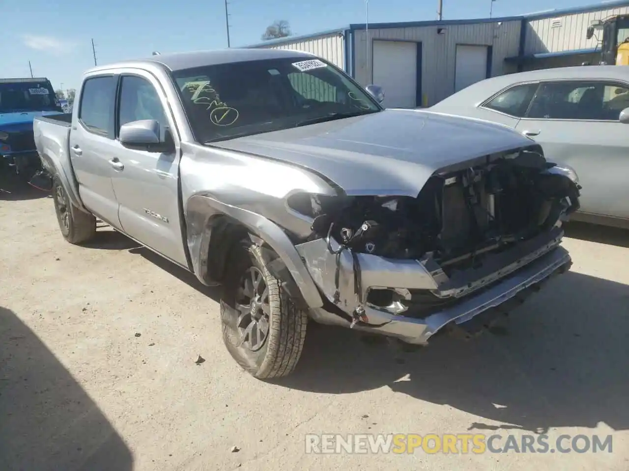 1 Photograph of a damaged car 3TYAZ5CN2MT003990 TOYOTA TACOMA 2021