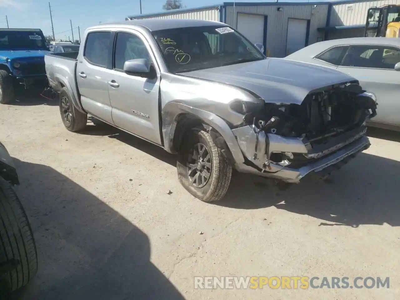 9 Photograph of a damaged car 3TYAZ5CN2MT003990 TOYOTA TACOMA 2021