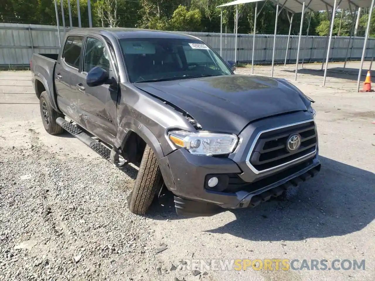 1 Photograph of a damaged car 3TYAZ5CN2MT004654 TOYOTA TACOMA 2021