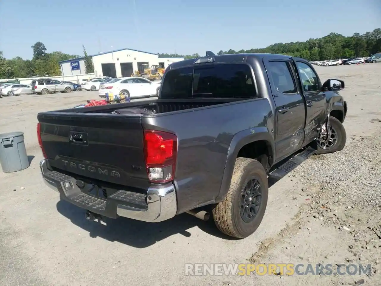 4 Photograph of a damaged car 3TYAZ5CN2MT004654 TOYOTA TACOMA 2021