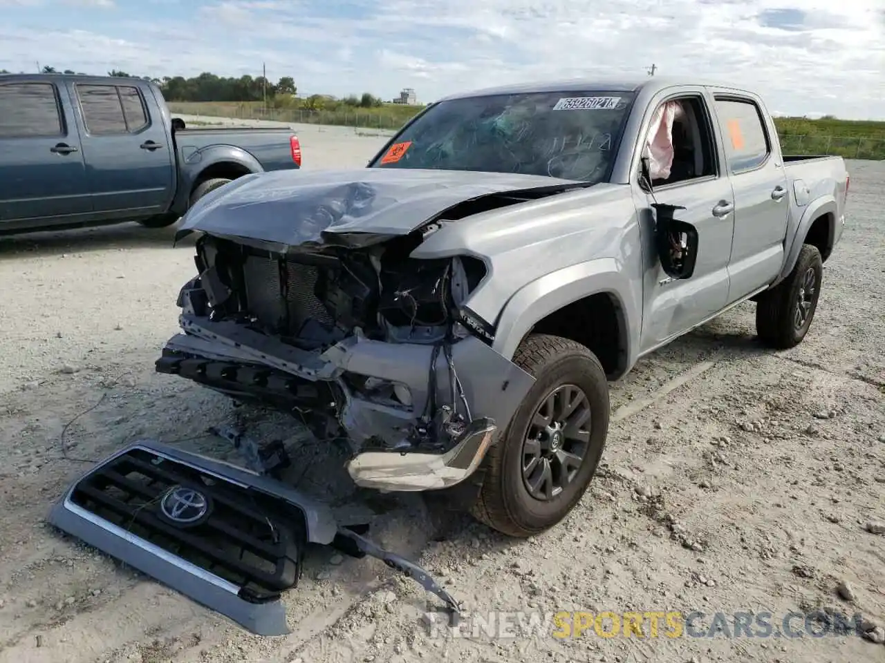 2 Photograph of a damaged car 3TYAZ5CN3MT003478 TOYOTA TACOMA 2021