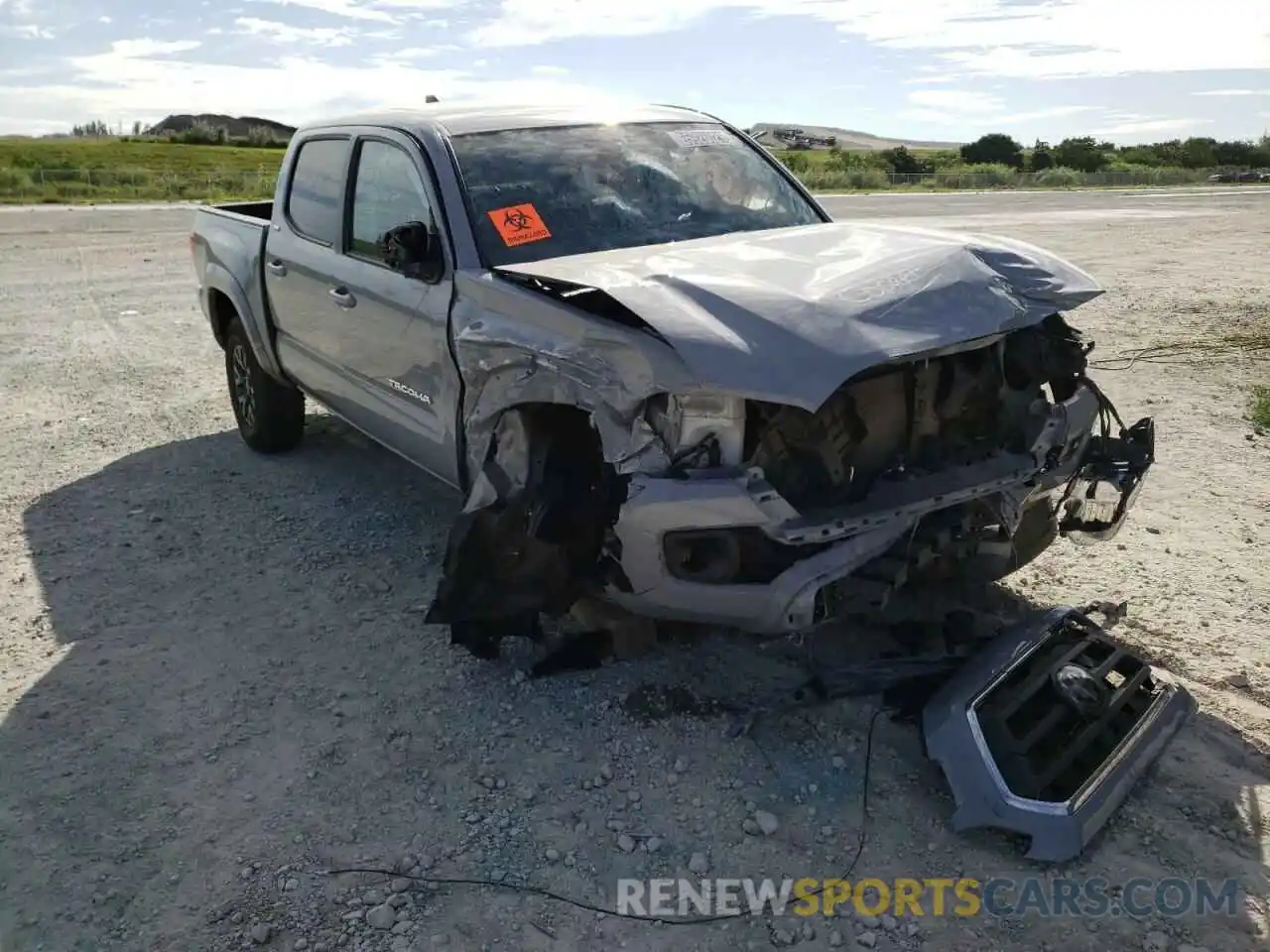 9 Photograph of a damaged car 3TYAZ5CN3MT003478 TOYOTA TACOMA 2021