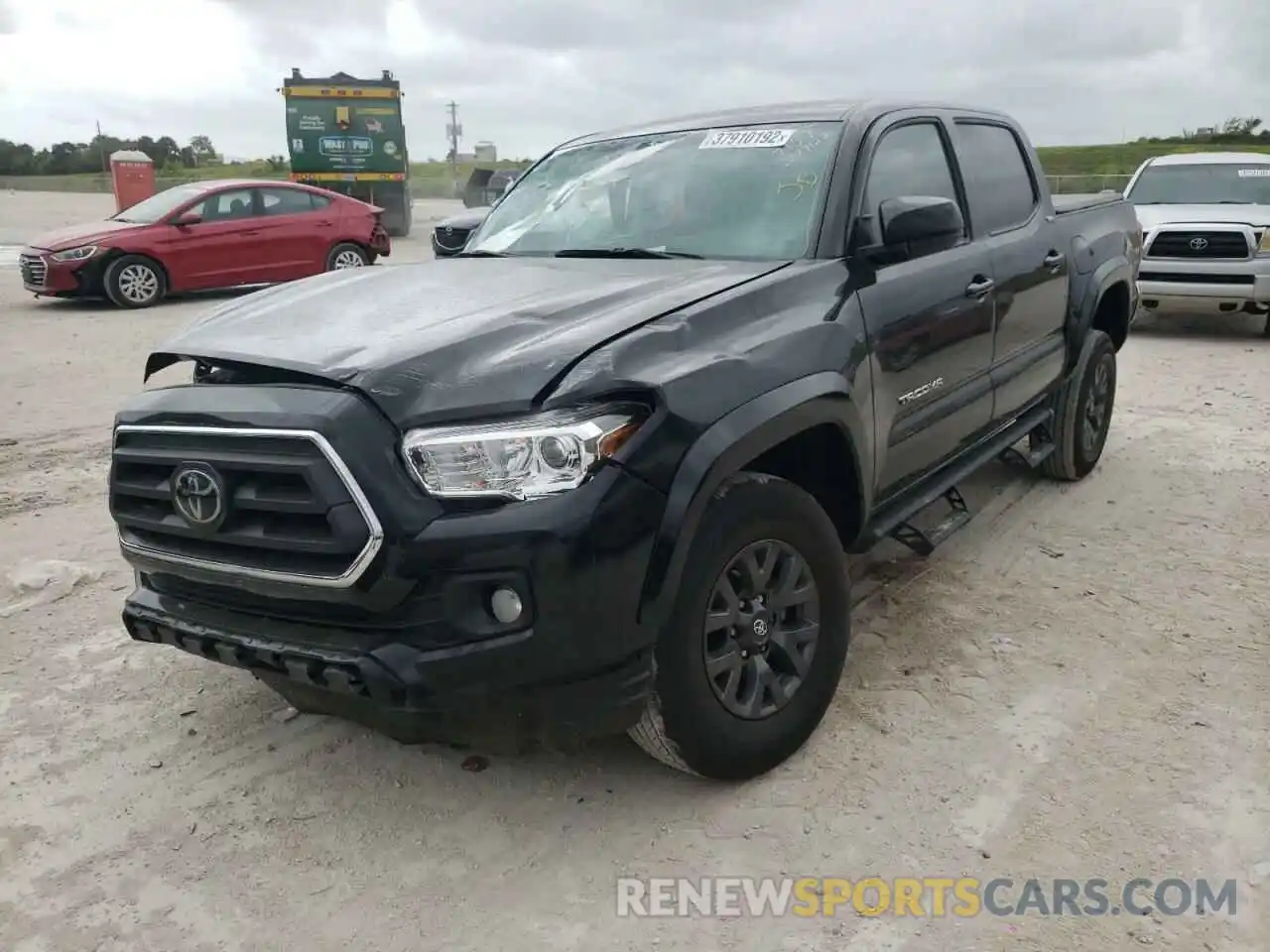 2 Photograph of a damaged car 3TYAZ5CN3MT007157 TOYOTA TACOMA 2021