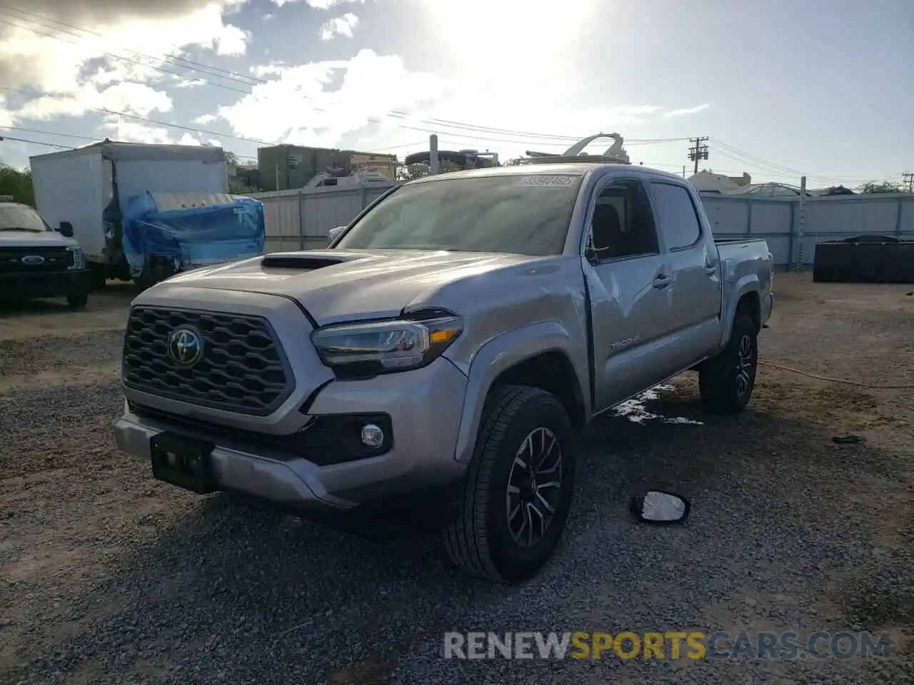 2 Photograph of a damaged car 3TYAZ5CN4MT011265 TOYOTA TACOMA 2021