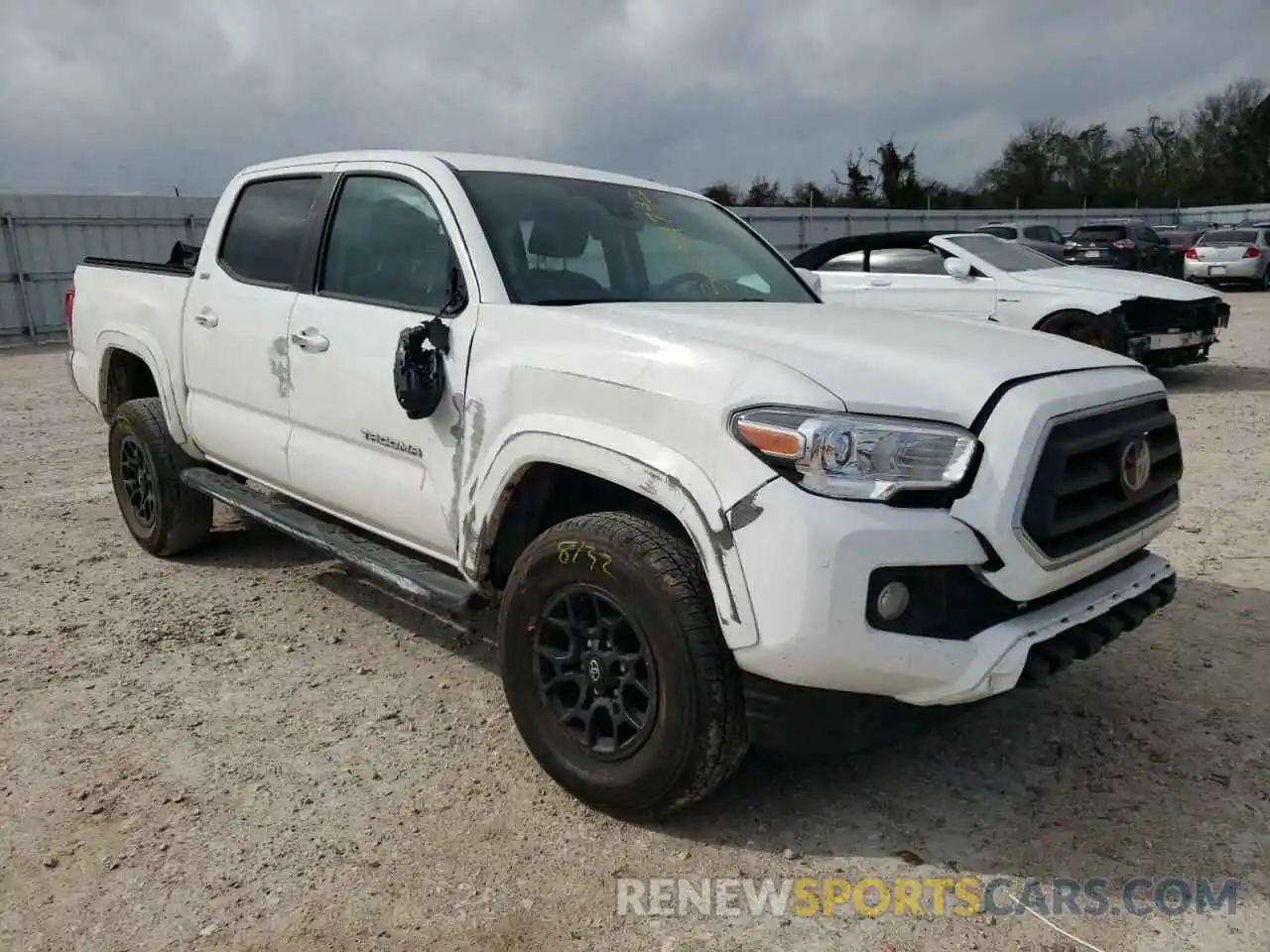 1 Photograph of a damaged car 3TYAZ5CN5MT006530 TOYOTA TACOMA 2021