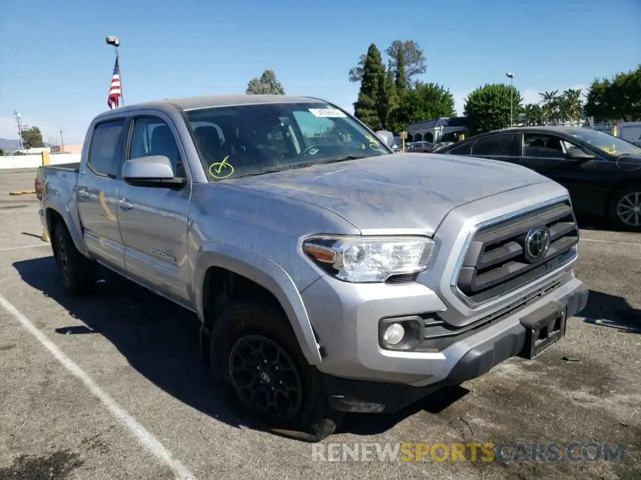 1 Photograph of a damaged car 3TYAZ5CN5MT011131 TOYOTA TACOMA 2021