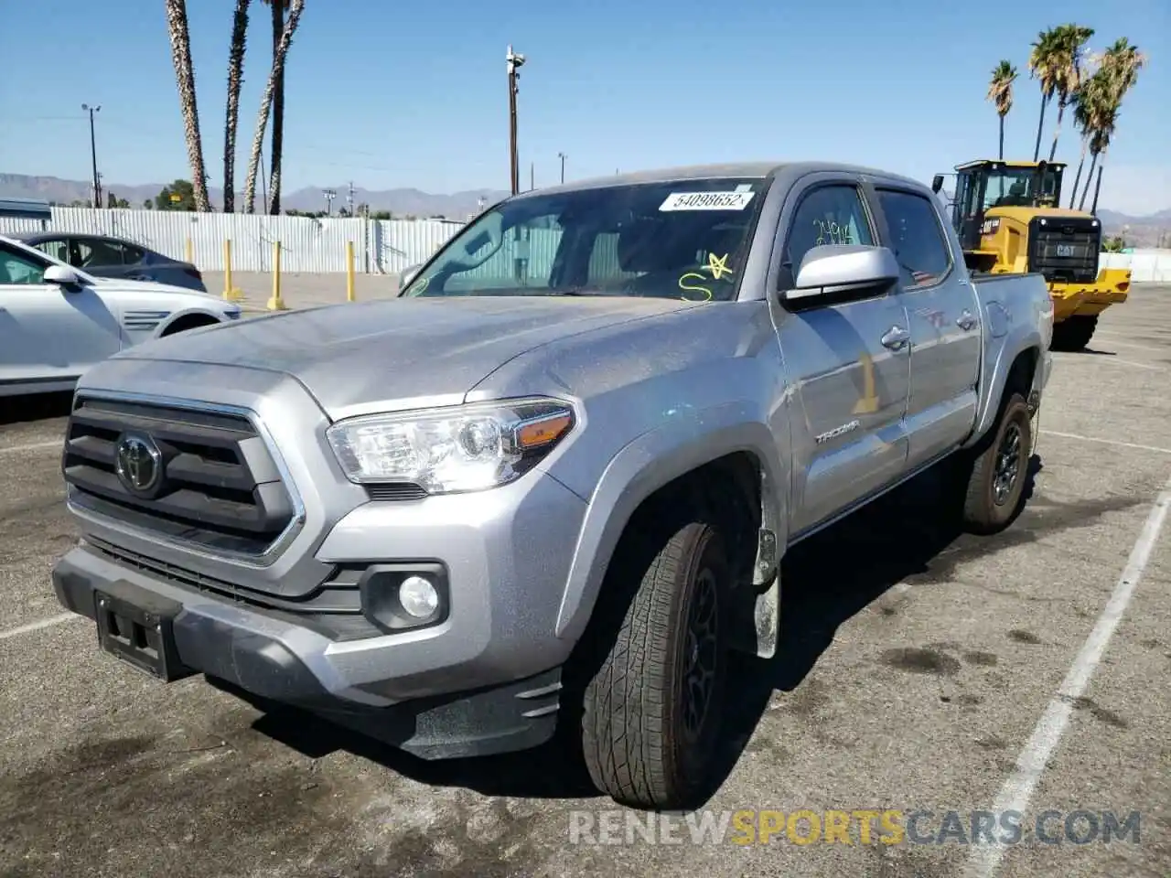 2 Photograph of a damaged car 3TYAZ5CN5MT011131 TOYOTA TACOMA 2021