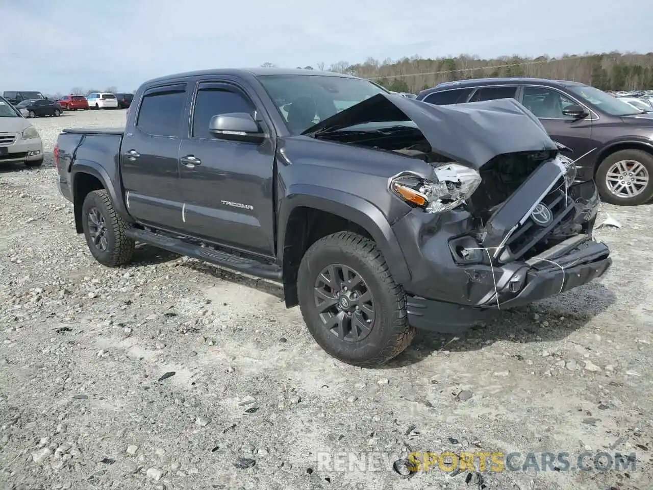 4 Photograph of a damaged car 3TYAZ5CN6MT002969 TOYOTA TACOMA 2021