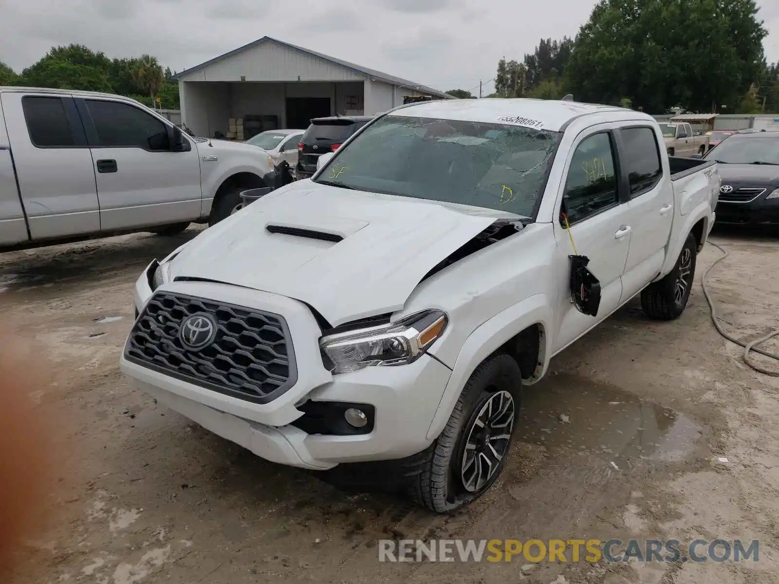 9 Фотография поврежденного автомобиля 3TYAZ5CN6MT005483 TOYOTA TACOMA 2021