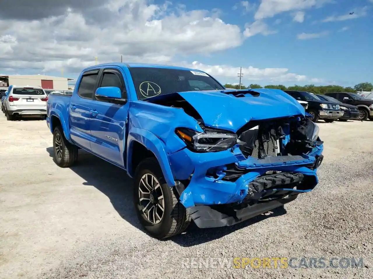 1 Photograph of a damaged car 3TYAZ5CN6MT006472 TOYOTA TACOMA 2021