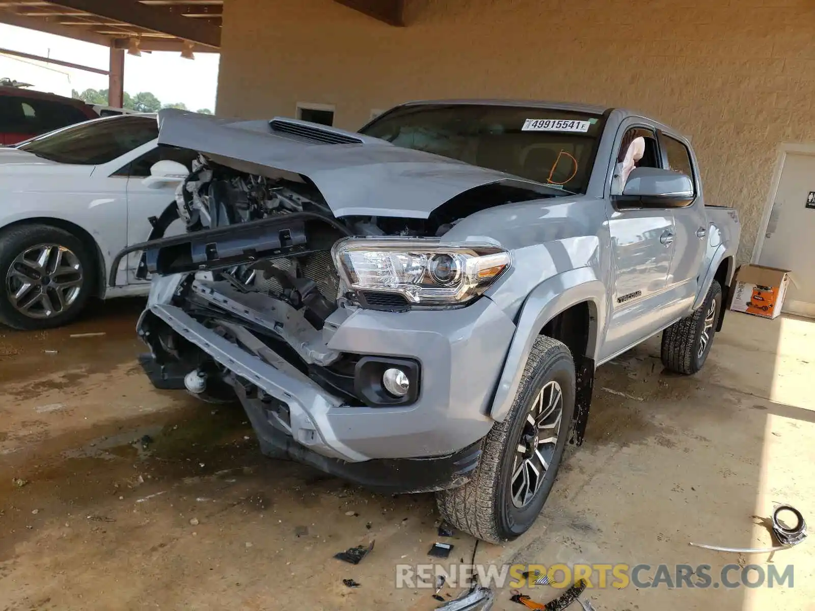 2 Photograph of a damaged car 3TYAZ5CN7MT003788 TOYOTA TACOMA 2021