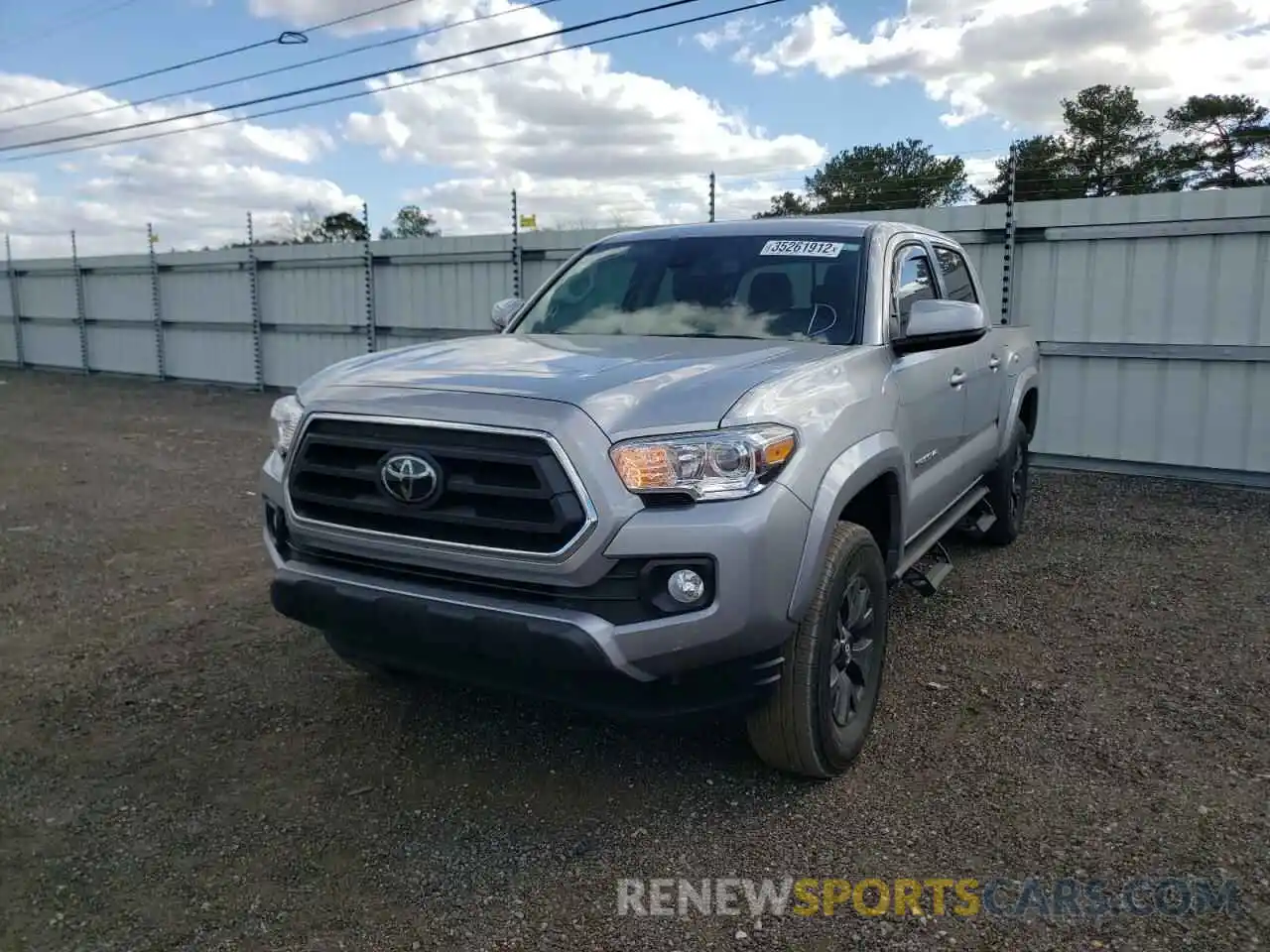 2 Photograph of a damaged car 3TYAZ5CN7MT004620 TOYOTA TACOMA 2021