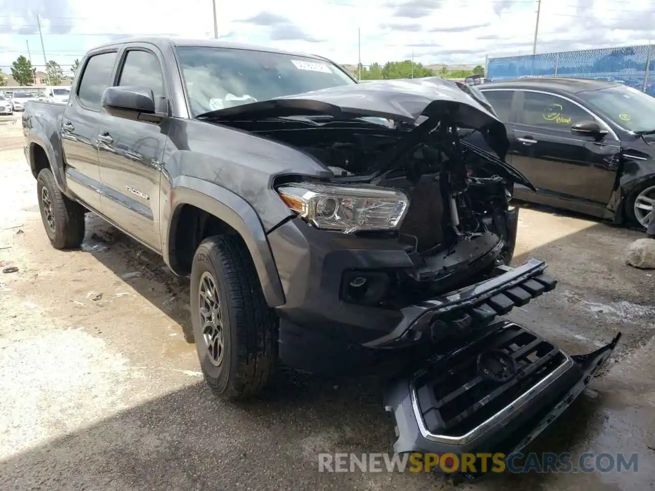 1 Photograph of a damaged car 3TYAZ5CN8MT004822 TOYOTA TACOMA 2021