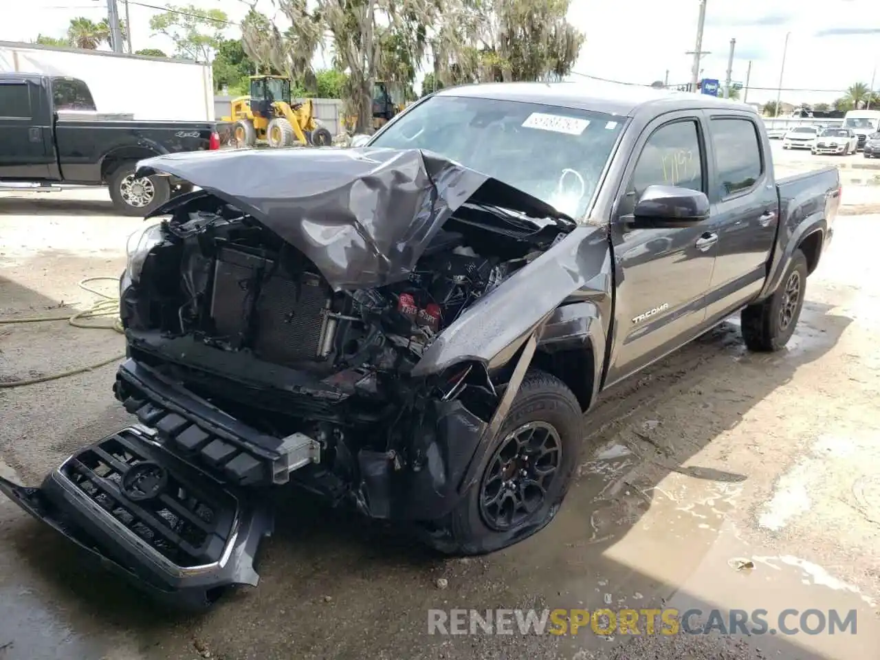 2 Photograph of a damaged car 3TYAZ5CN8MT004822 TOYOTA TACOMA 2021