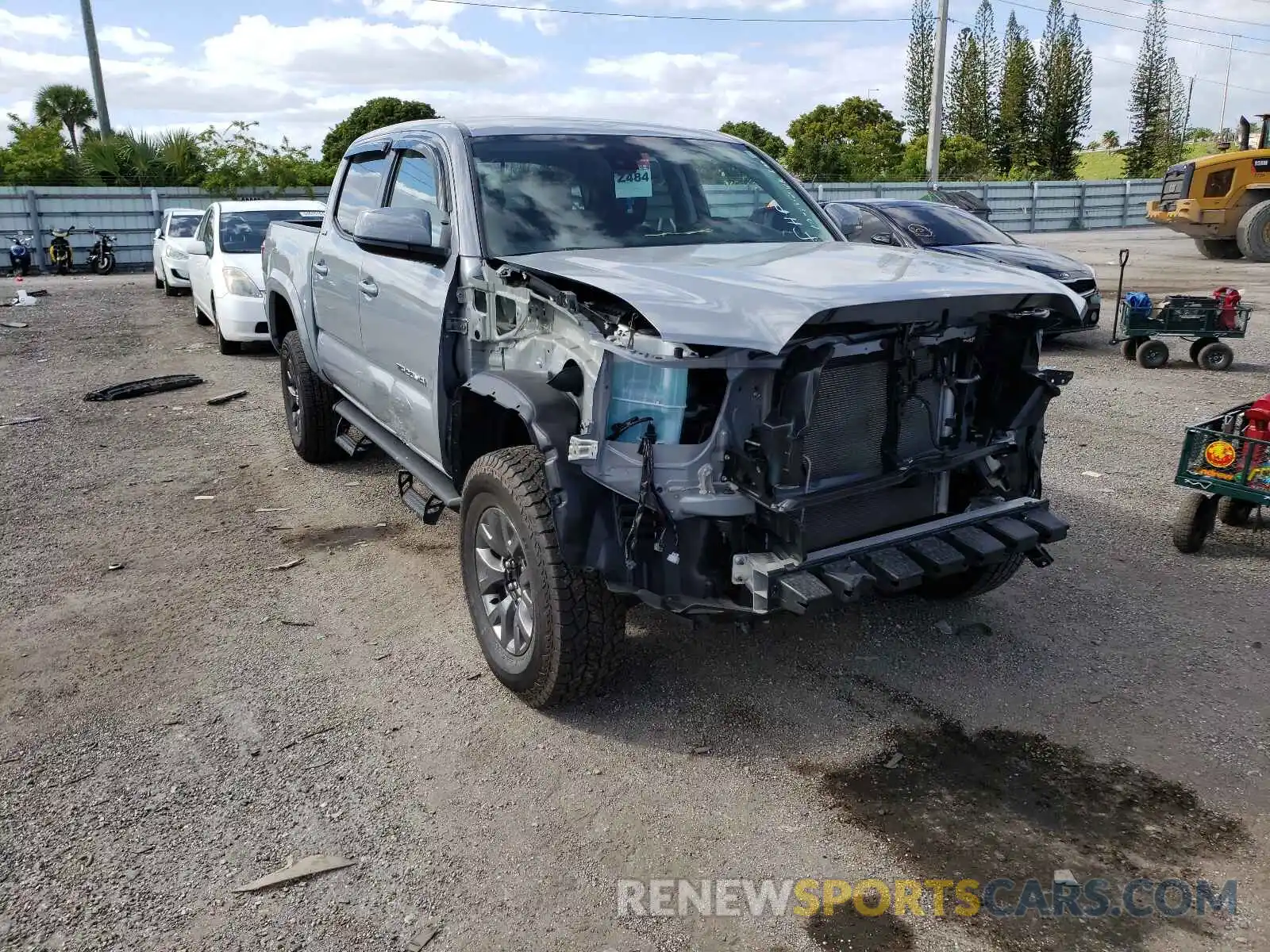 1 Photograph of a damaged car 3TYAZ5CN8MT005310 TOYOTA TACOMA 2021