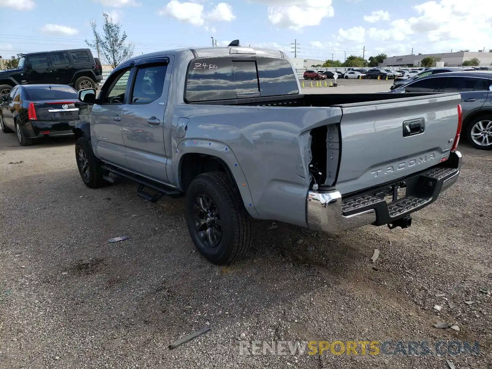 3 Photograph of a damaged car 3TYAZ5CN8MT005310 TOYOTA TACOMA 2021