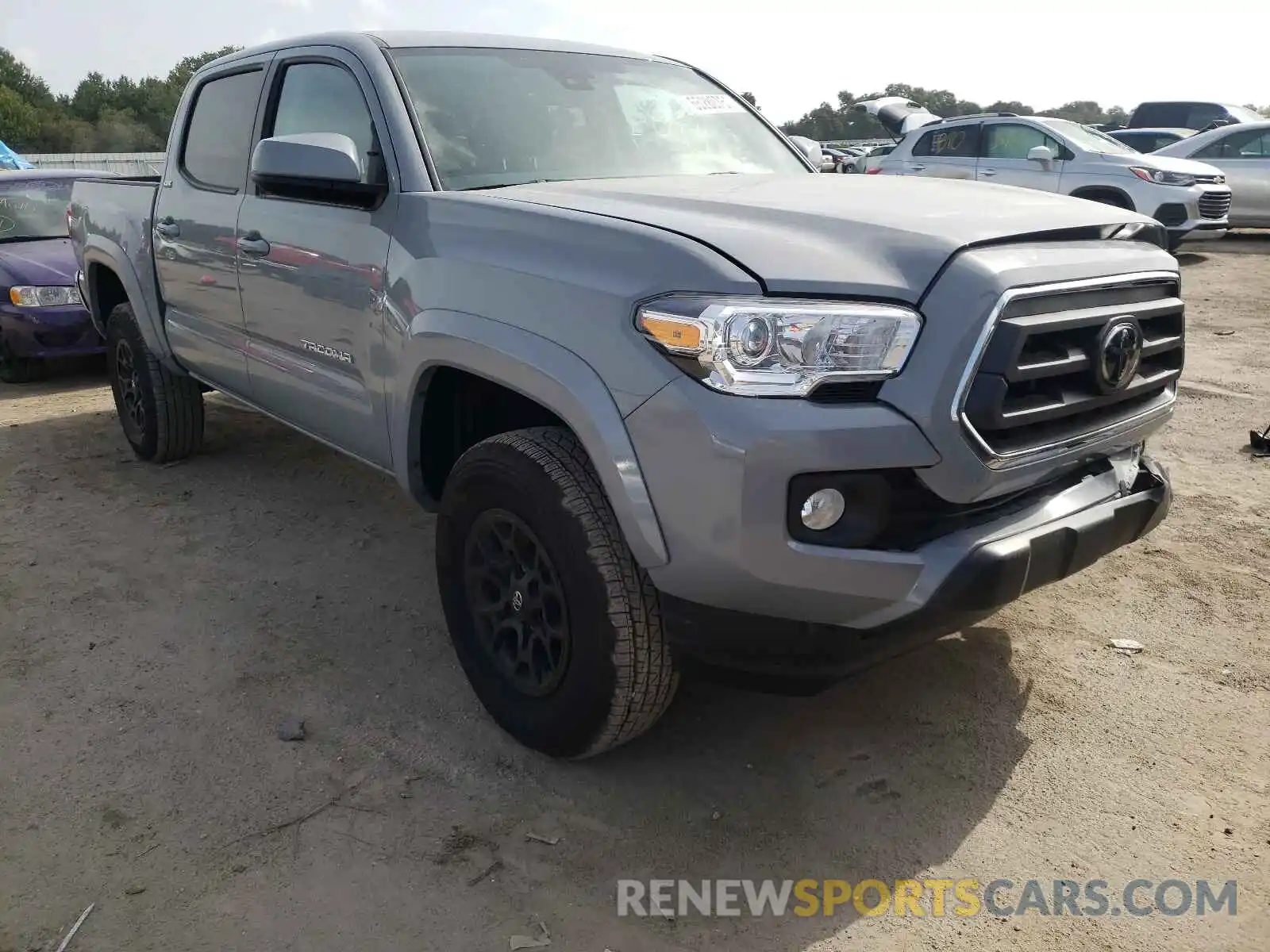 1 Photograph of a damaged car 3TYAZ5CN8MT007171 TOYOTA TACOMA 2021