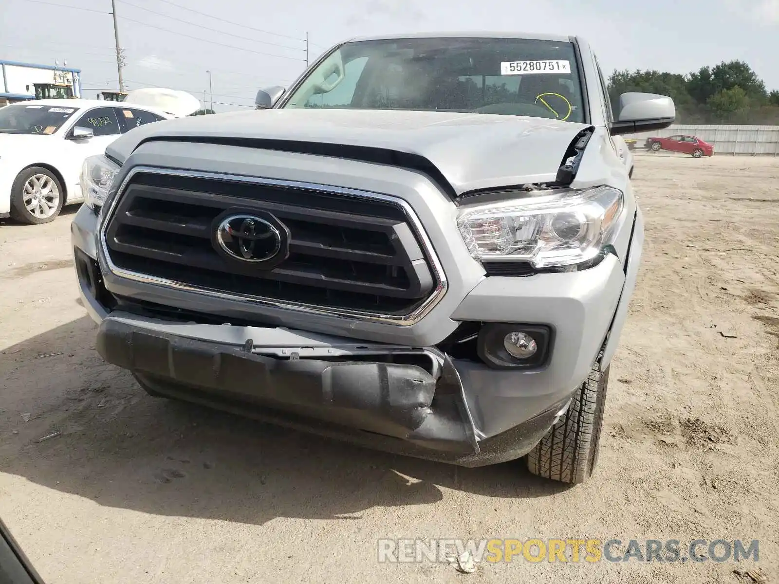 9 Фотография поврежденного автомобиля 3TYAZ5CN8MT007171 TOYOTA TACOMA 2021