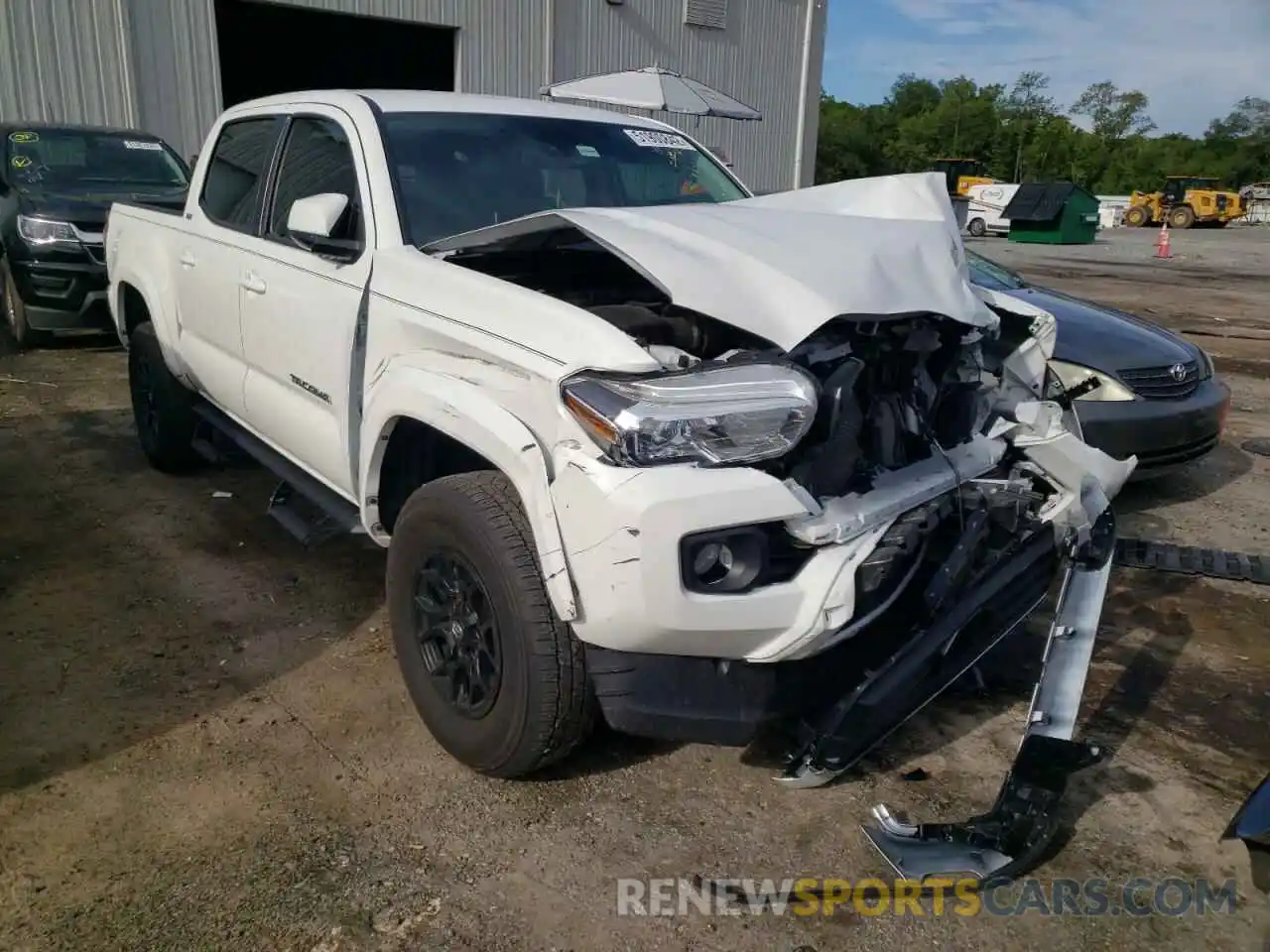 1 Photograph of a damaged car 3TYAZ5CN8MT007221 TOYOTA TACOMA 2021