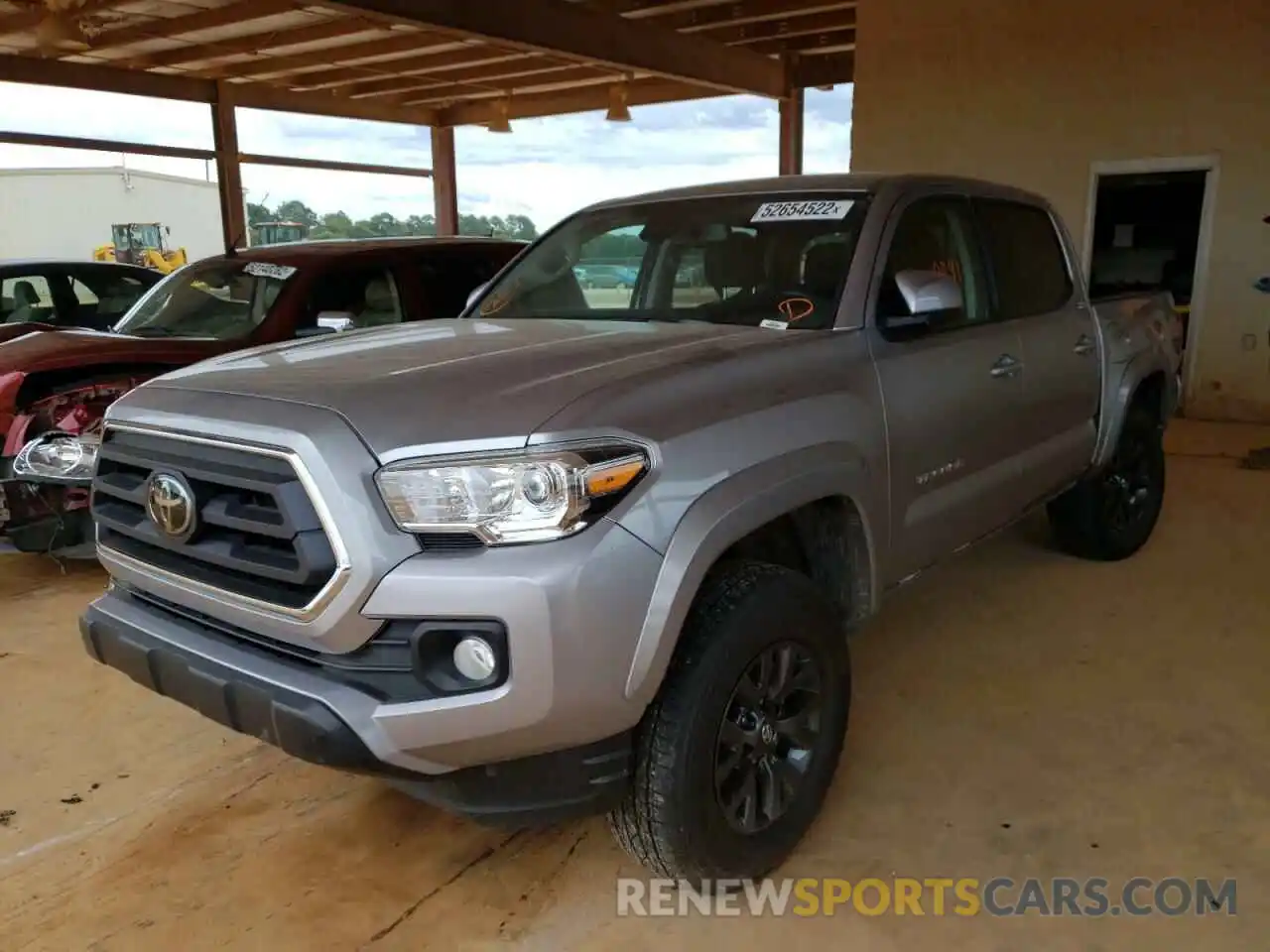 2 Photograph of a damaged car 3TYAZ5CN8MT011091 TOYOTA TACOMA 2021