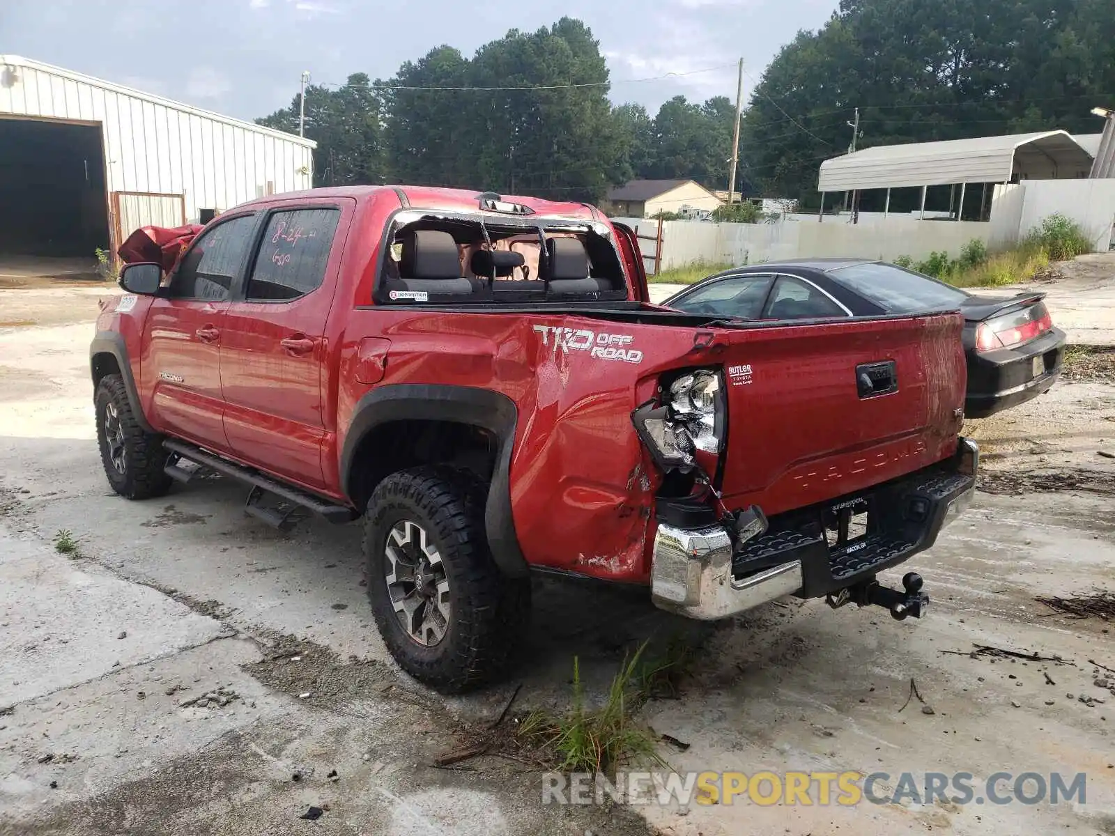 3 Photograph of a damaged car 3TYAZ5CN9MT007079 TOYOTA TACOMA 2021