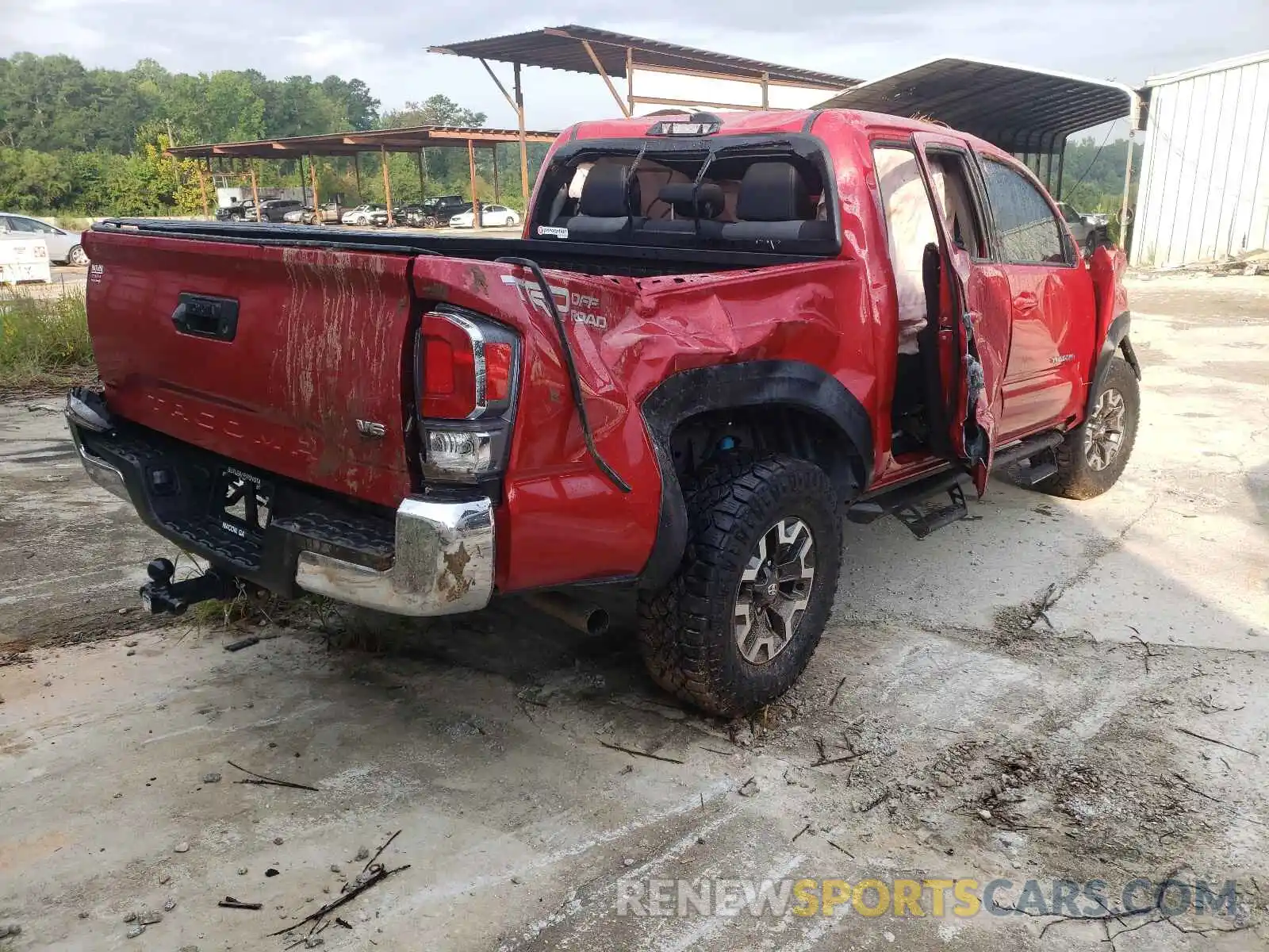 4 Photograph of a damaged car 3TYAZ5CN9MT007079 TOYOTA TACOMA 2021