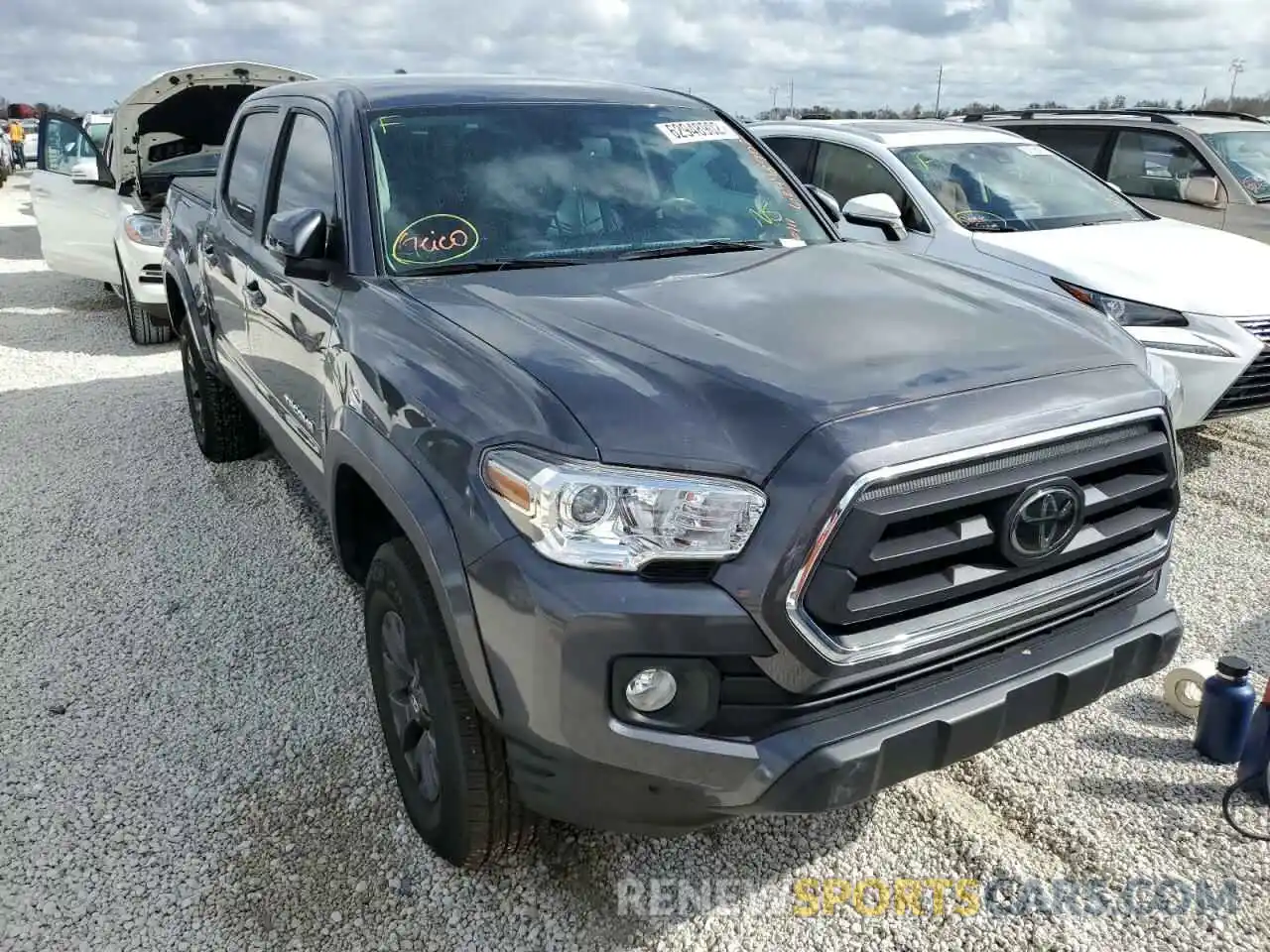 1 Photograph of a damaged car 3TYAZ5CN9MT012041 TOYOTA TACOMA 2021