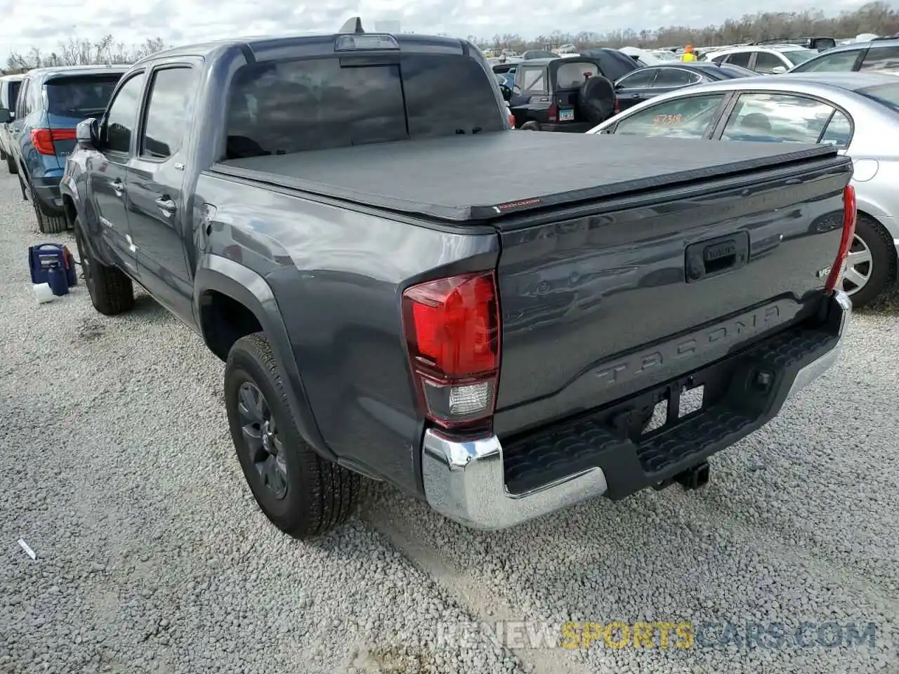 3 Photograph of a damaged car 3TYAZ5CN9MT012041 TOYOTA TACOMA 2021