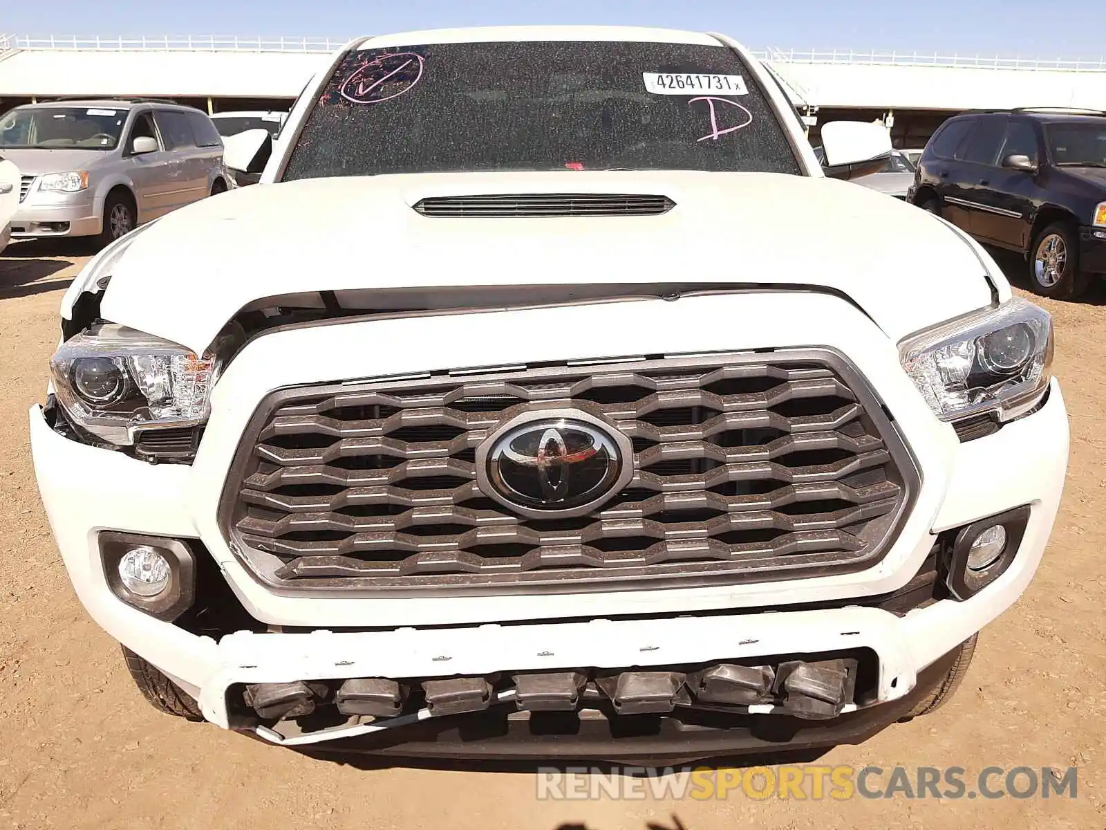 9 Photograph of a damaged car 3TYAZ5CNXMT003641 TOYOTA TACOMA 2021