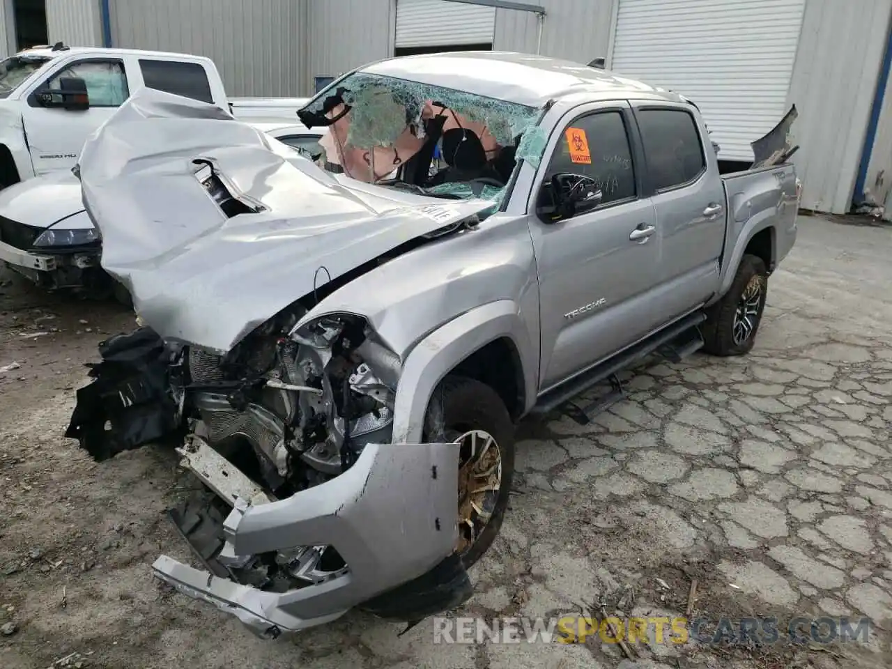 2 Photograph of a damaged car 3TYAZ5CNXMT005695 TOYOTA TACOMA 2021