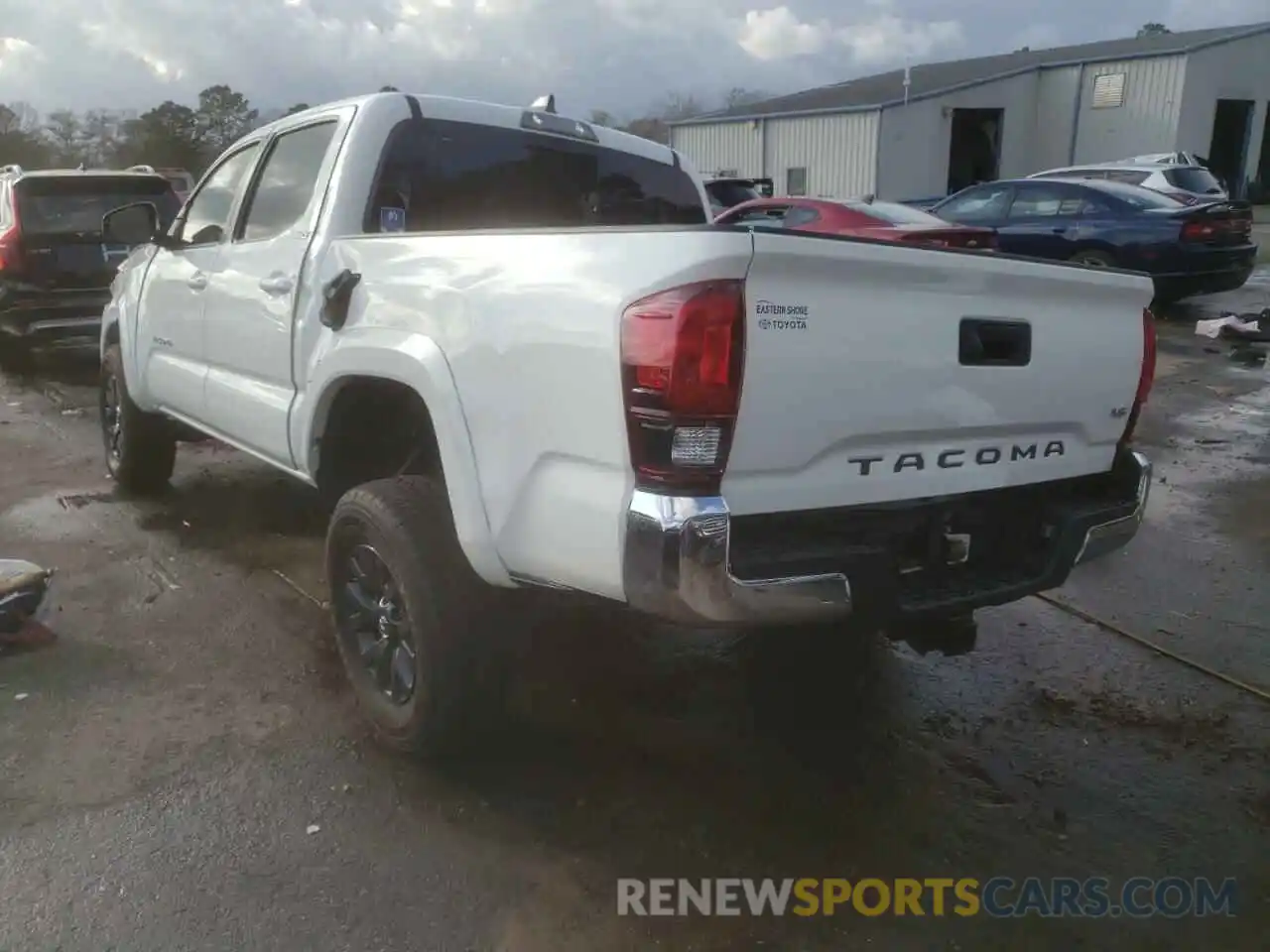 3 Photograph of a damaged car 3TYAZ5CNXMT007320 TOYOTA TACOMA 2021