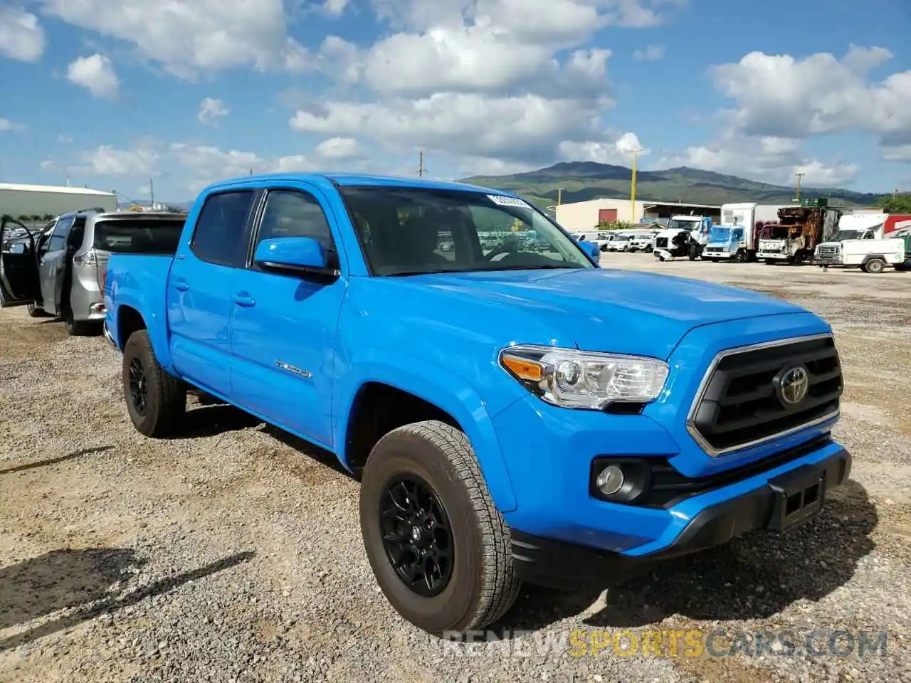 1 Photograph of a damaged car 3TYAZ5CNXMT010718 TOYOTA TACOMA 2021