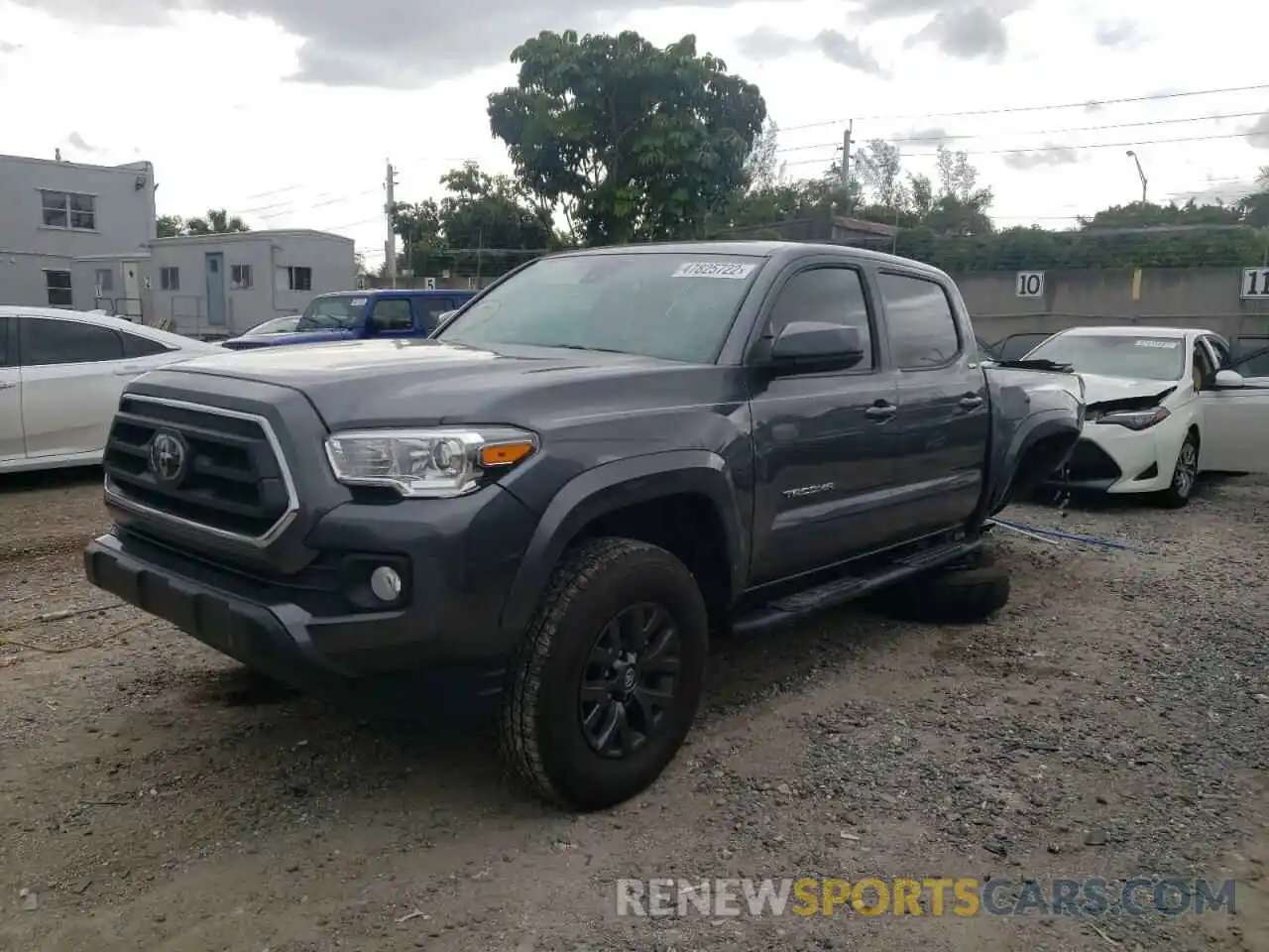 2 Photograph of a damaged car 3TYAZ5CNXMT011707 TOYOTA TACOMA 2021