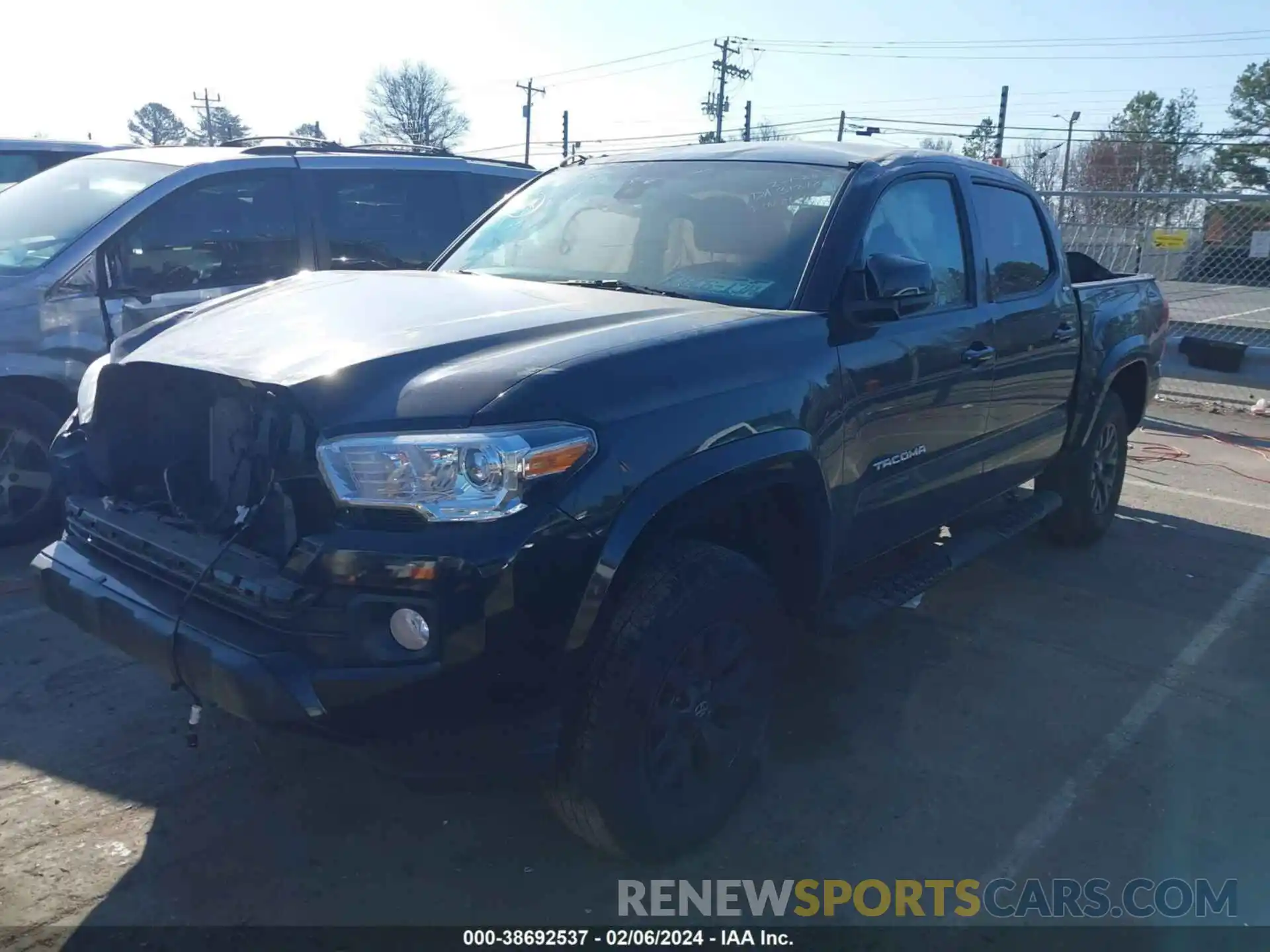 2 Photograph of a damaged car 3TYAZ5CNXMT012128 TOYOTA TACOMA 2021