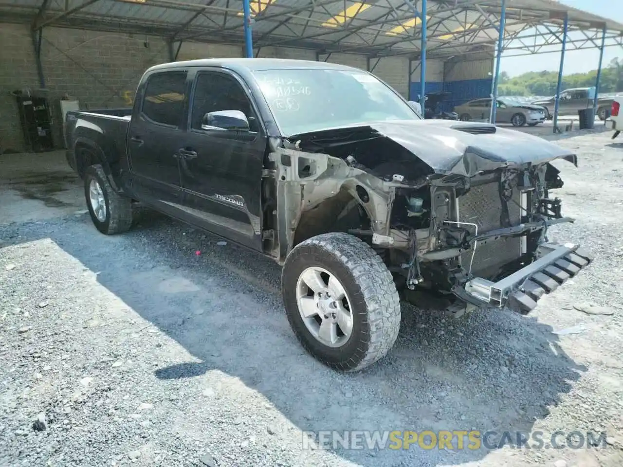 1 Photograph of a damaged car 3TYBZ5DN5MT000956 TOYOTA TACOMA 2021