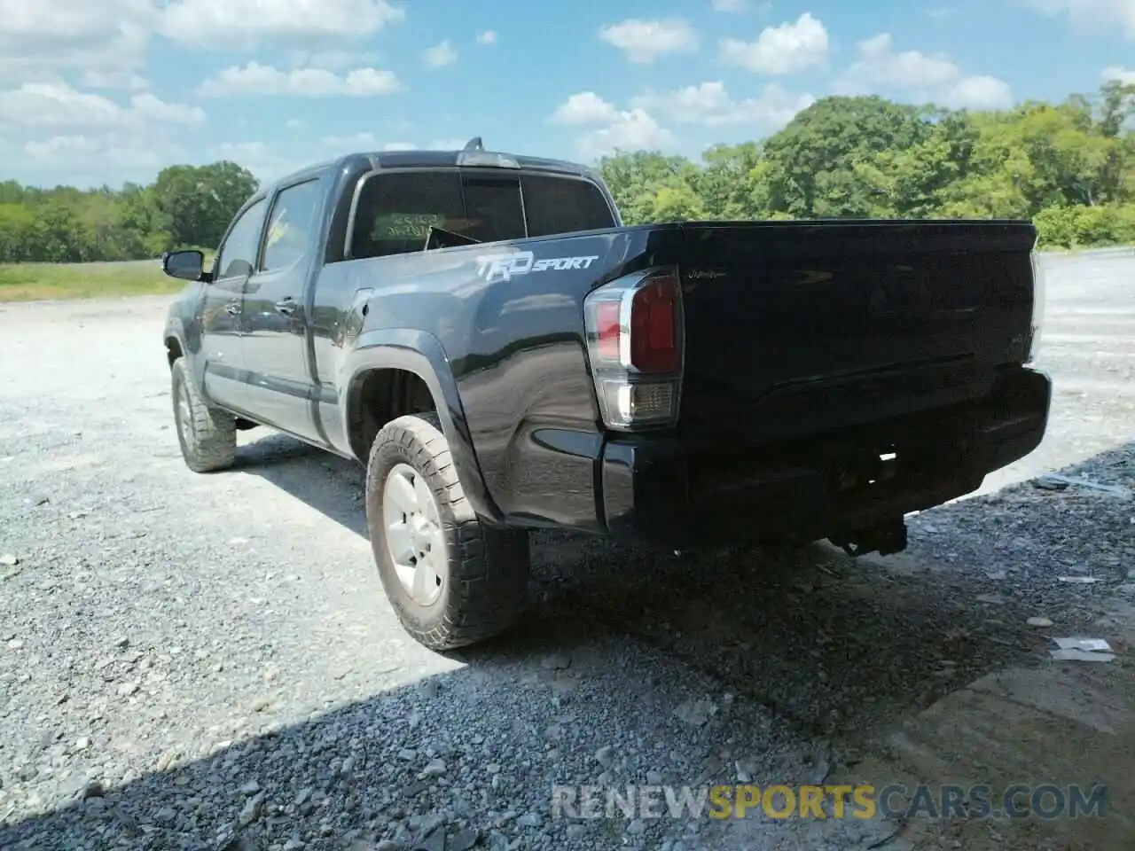 3 Photograph of a damaged car 3TYBZ5DN5MT000956 TOYOTA TACOMA 2021