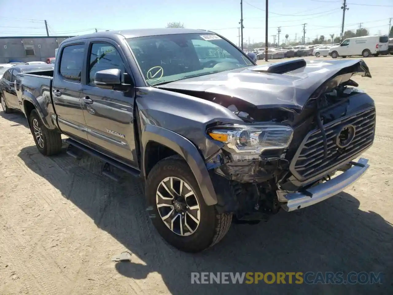 1 Photograph of a damaged car 3TYBZ5DN7MT000912 TOYOTA TACOMA 2021