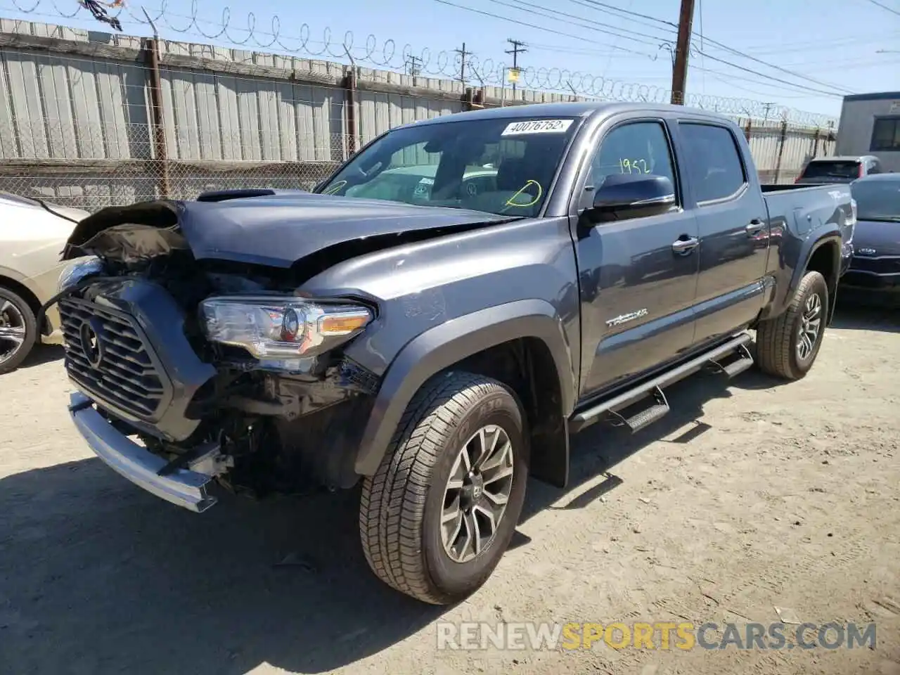 2 Photograph of a damaged car 3TYBZ5DN7MT000912 TOYOTA TACOMA 2021