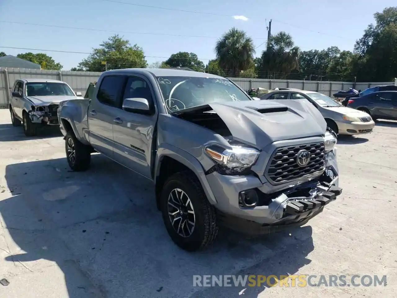 1 Photograph of a damaged car 3TYBZ5DNXMT000869 TOYOTA TACOMA 2021