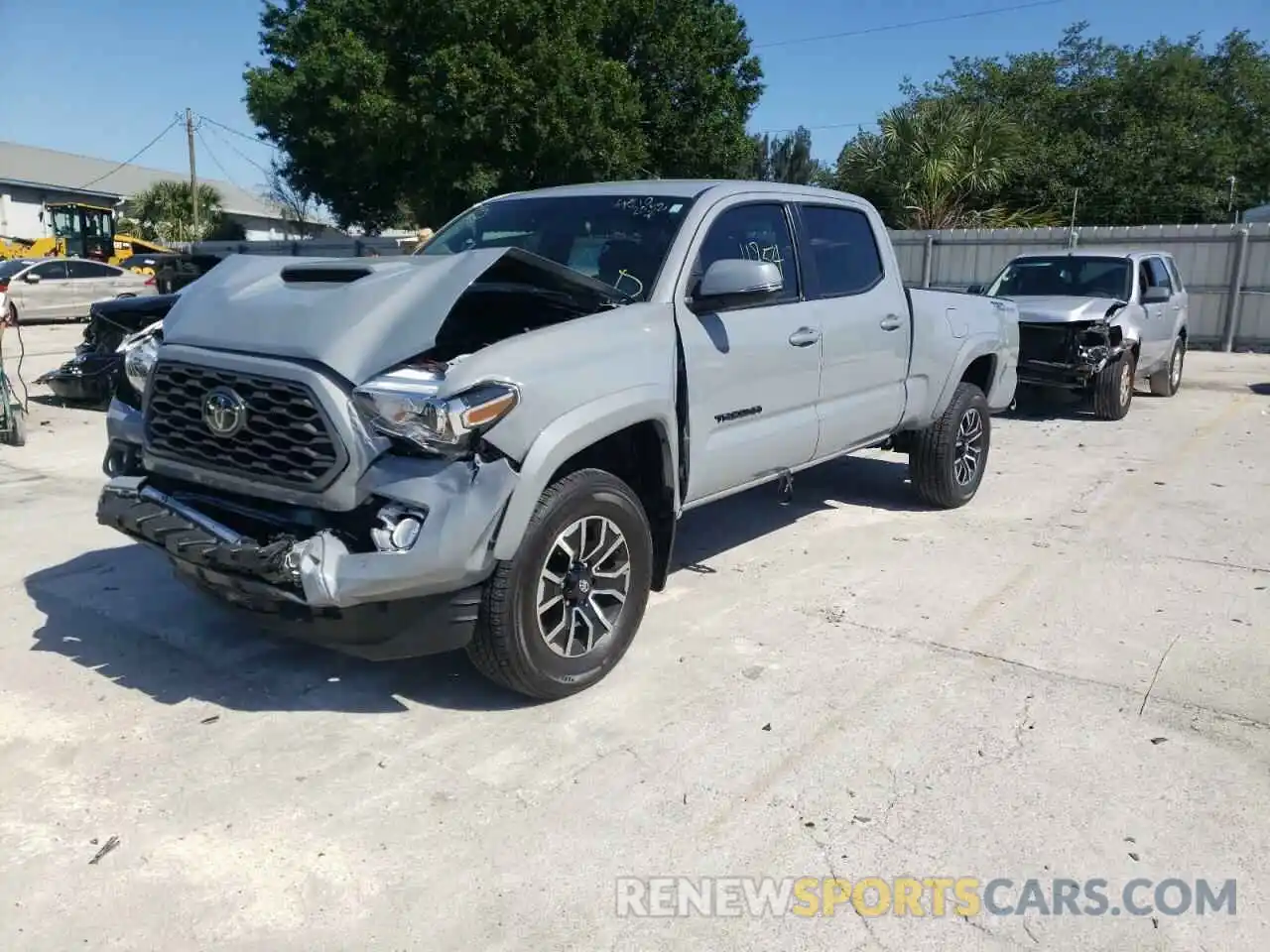 2 Photograph of a damaged car 3TYBZ5DNXMT000869 TOYOTA TACOMA 2021