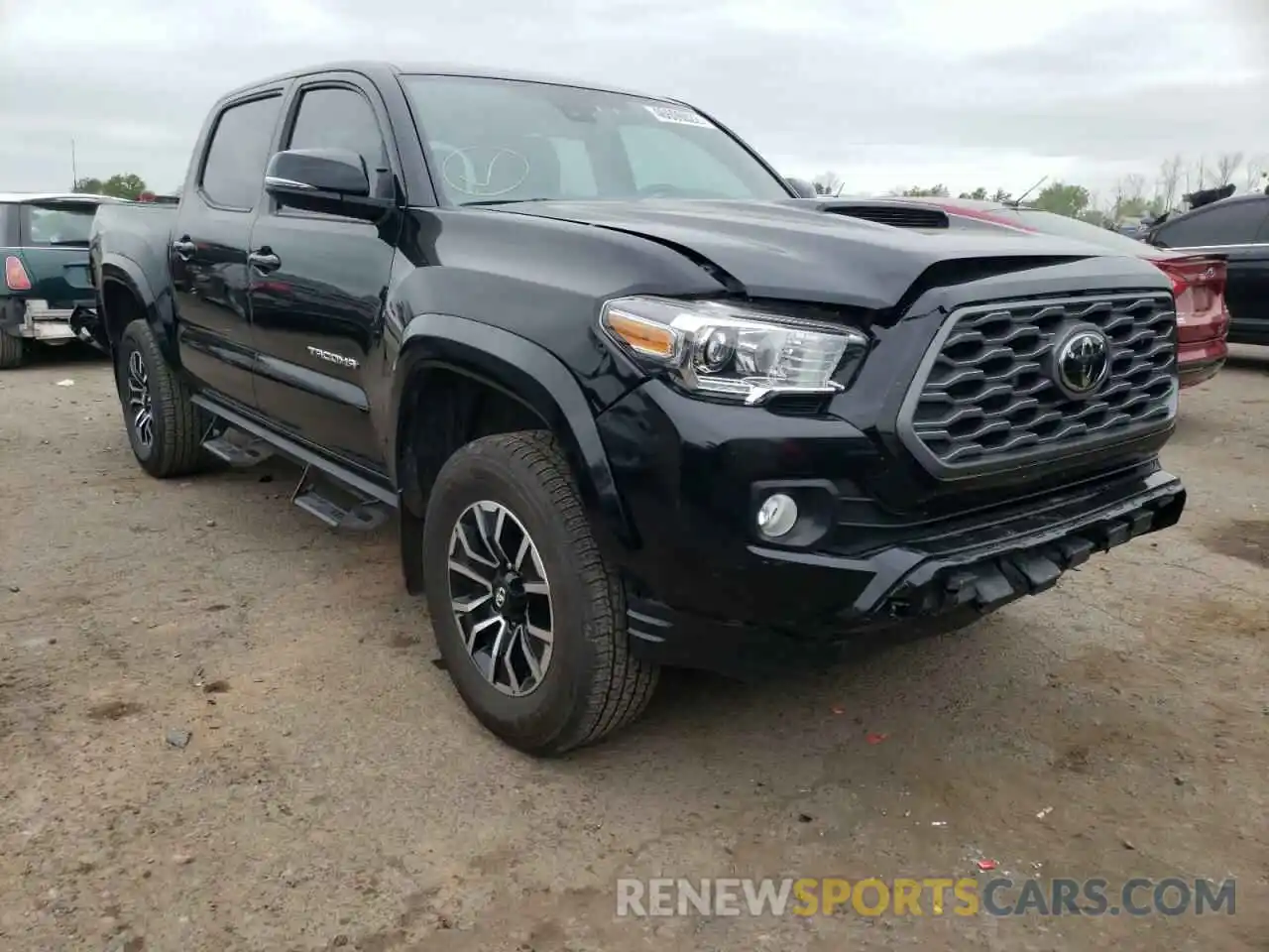 1 Photograph of a damaged car 3TYCZ5AN0MT010609 TOYOTA TACOMA 2021