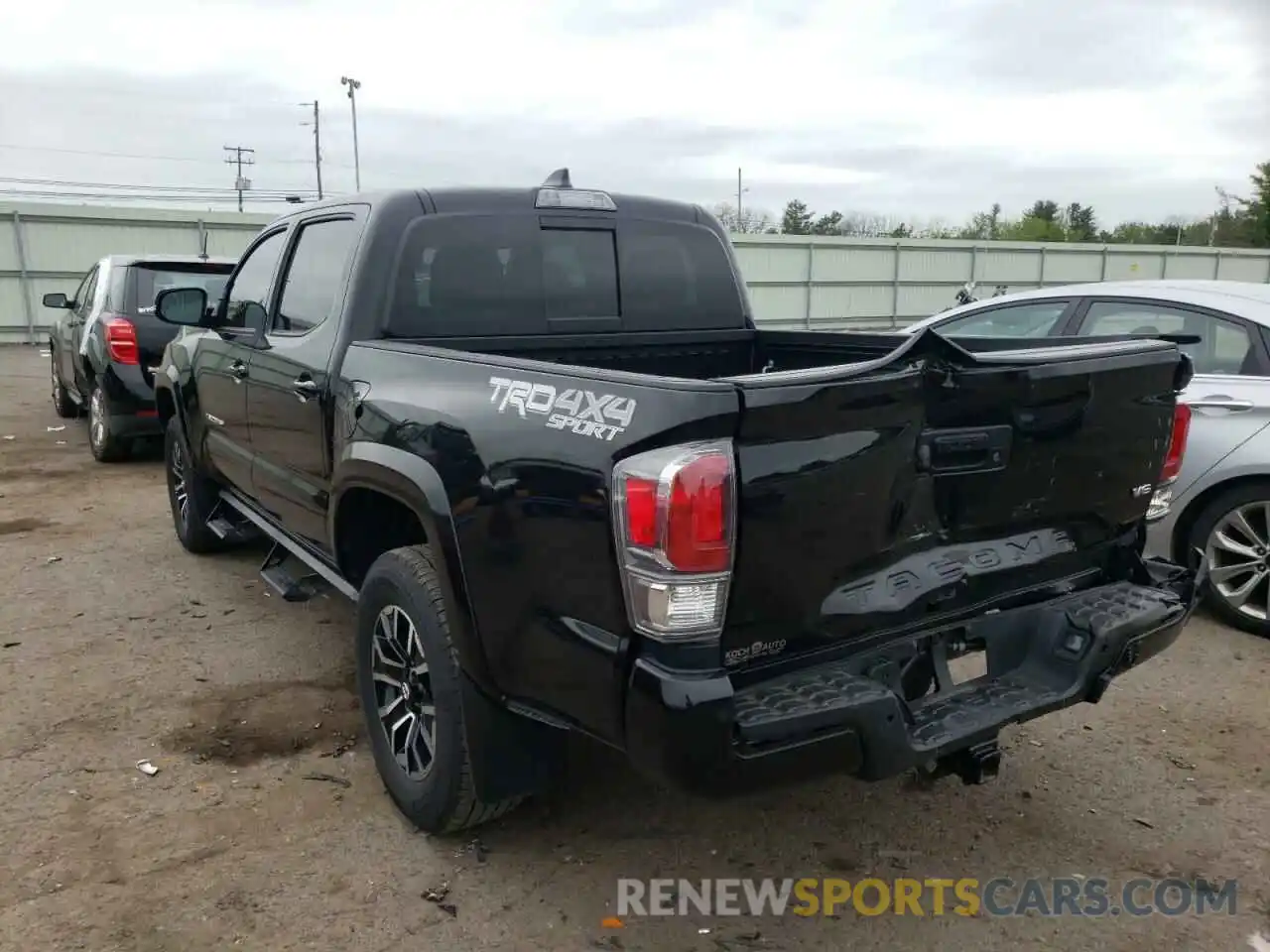 3 Photograph of a damaged car 3TYCZ5AN0MT010609 TOYOTA TACOMA 2021