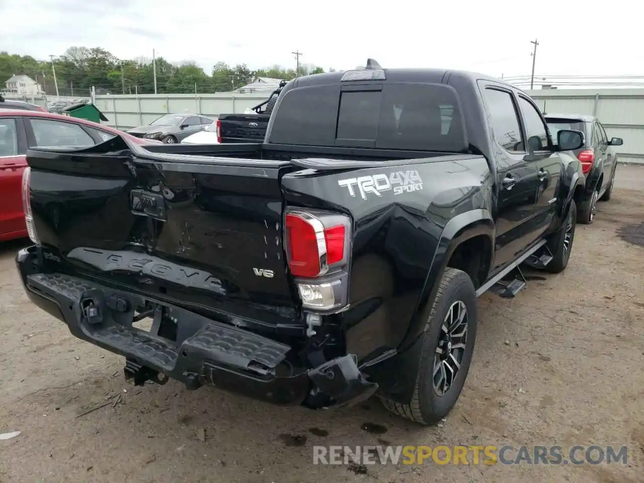 4 Photograph of a damaged car 3TYCZ5AN0MT010609 TOYOTA TACOMA 2021