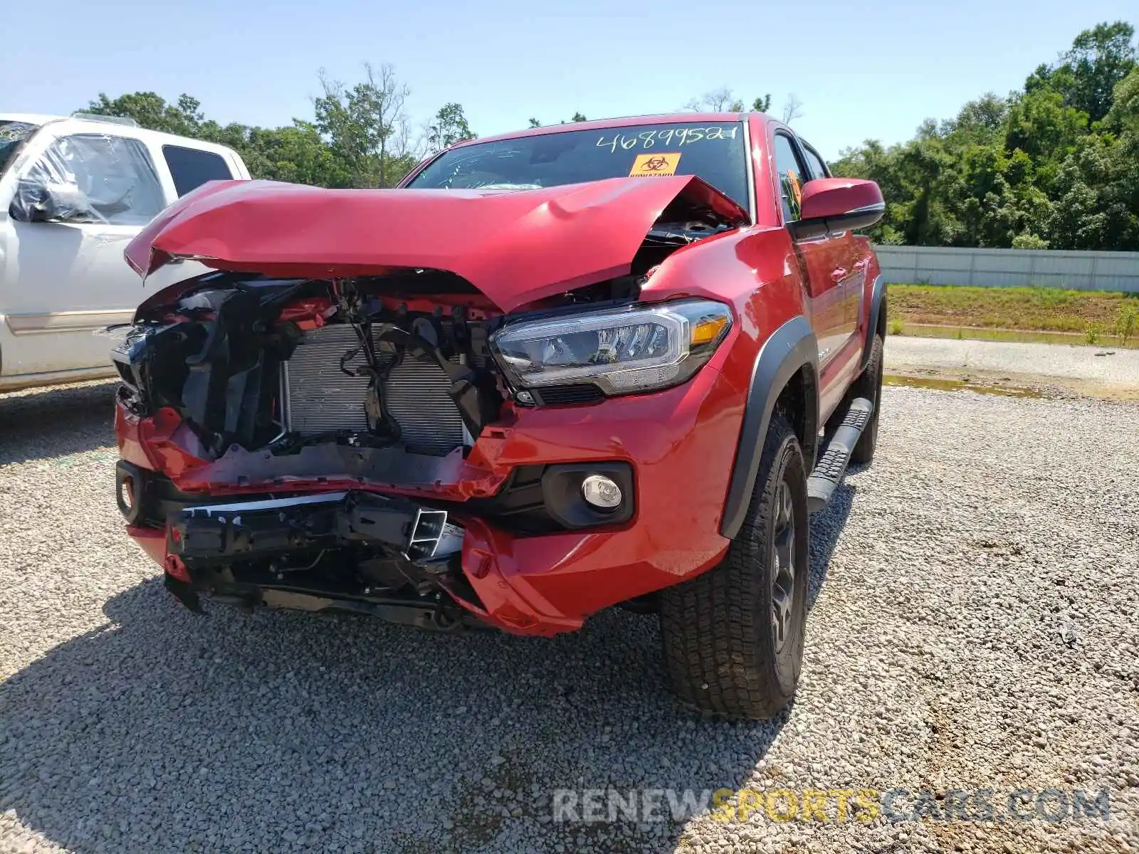 2 Photograph of a damaged car 3TYCZ5AN0MT012974 TOYOTA TACOMA 2021